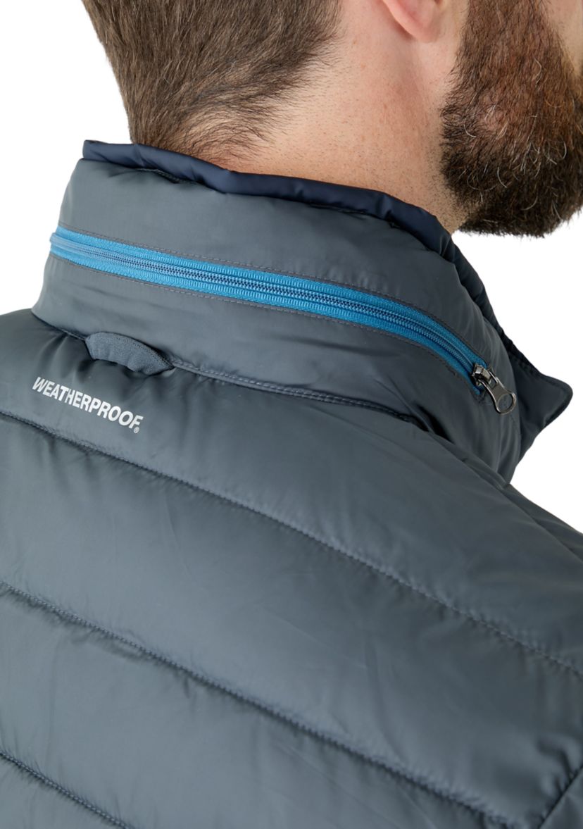 Mens Packable Pillow Puffer Jacket