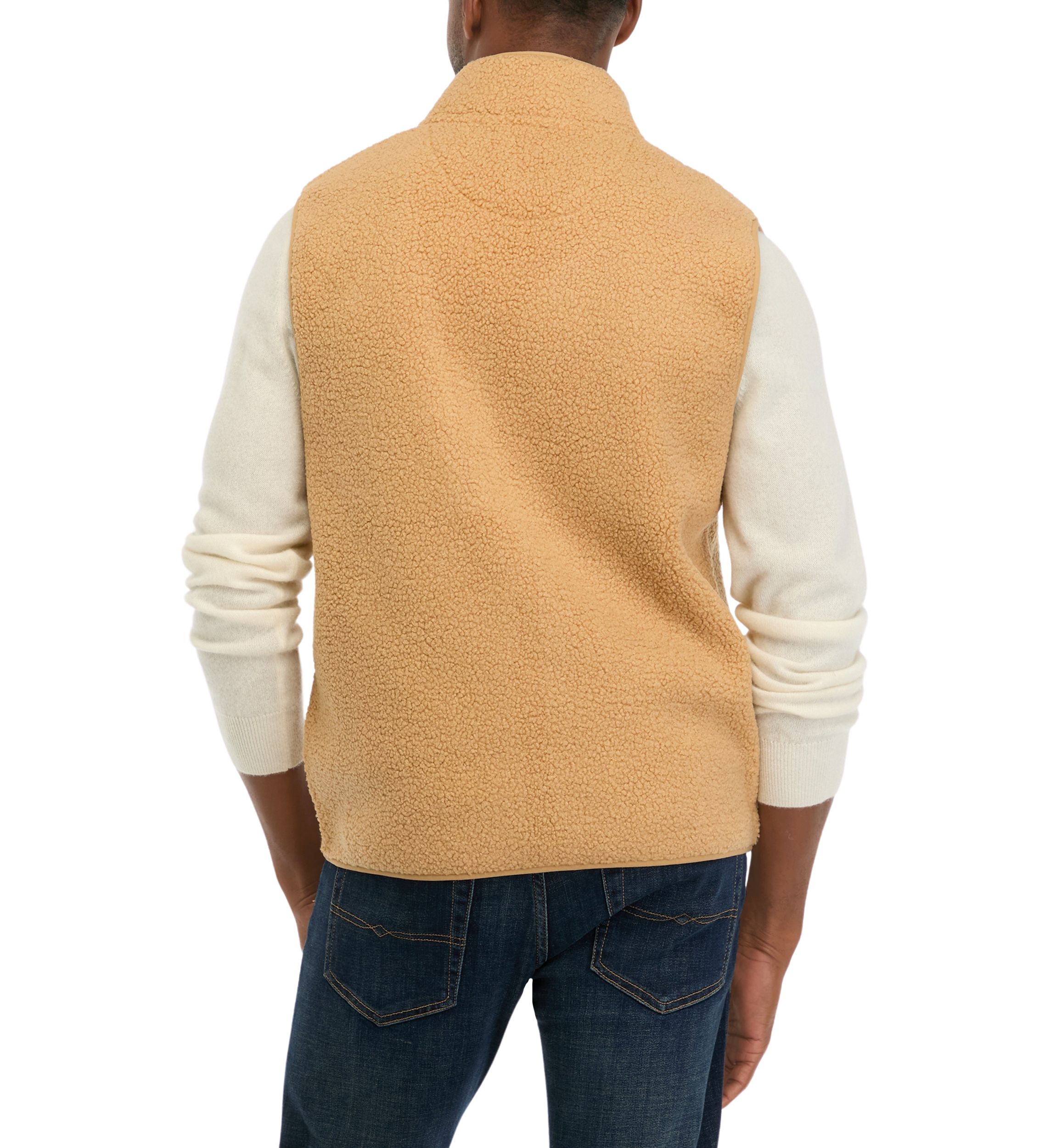Mens Teddy Sherpa Vest 