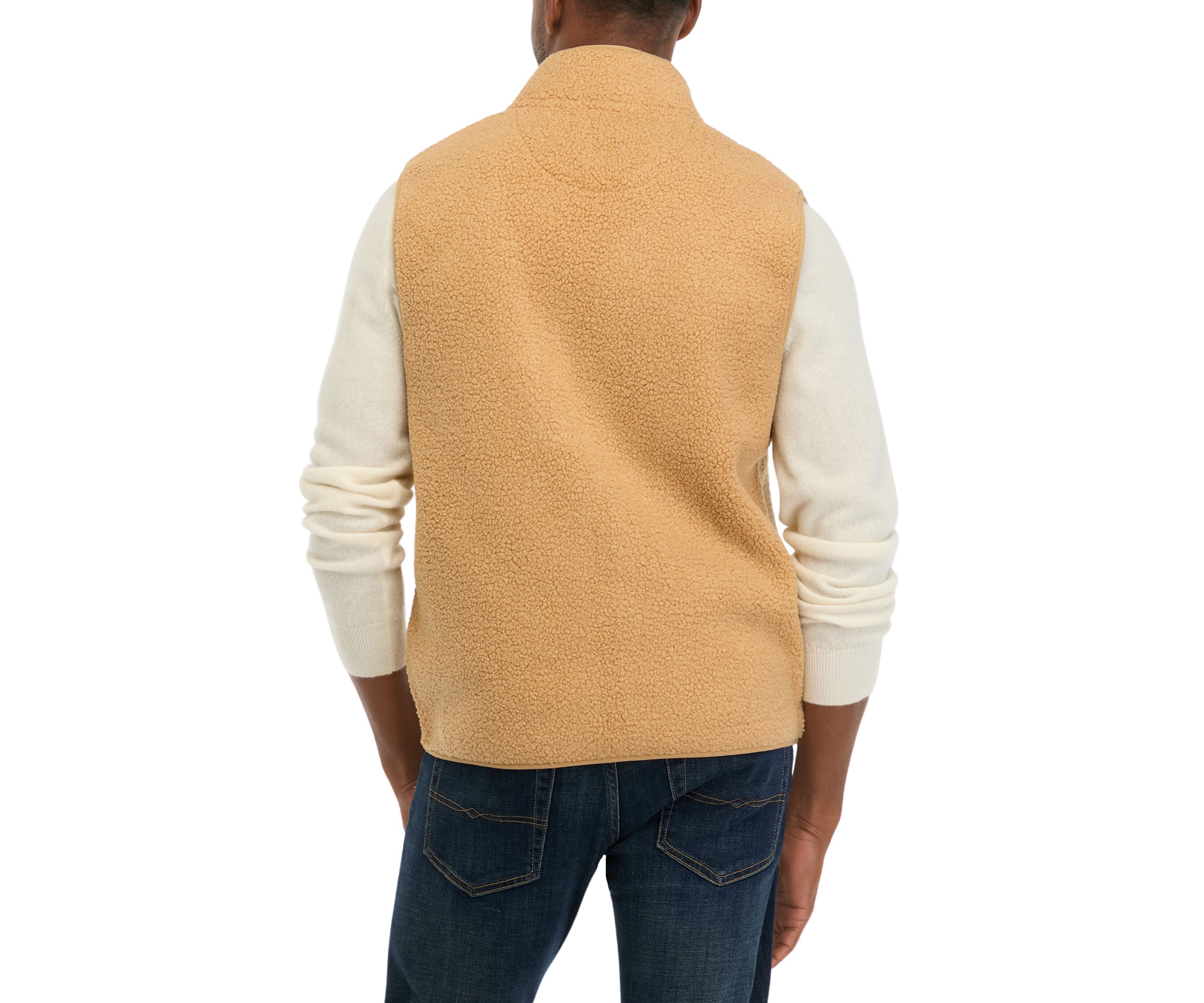 Mens Teddy Sherpa Vest 
