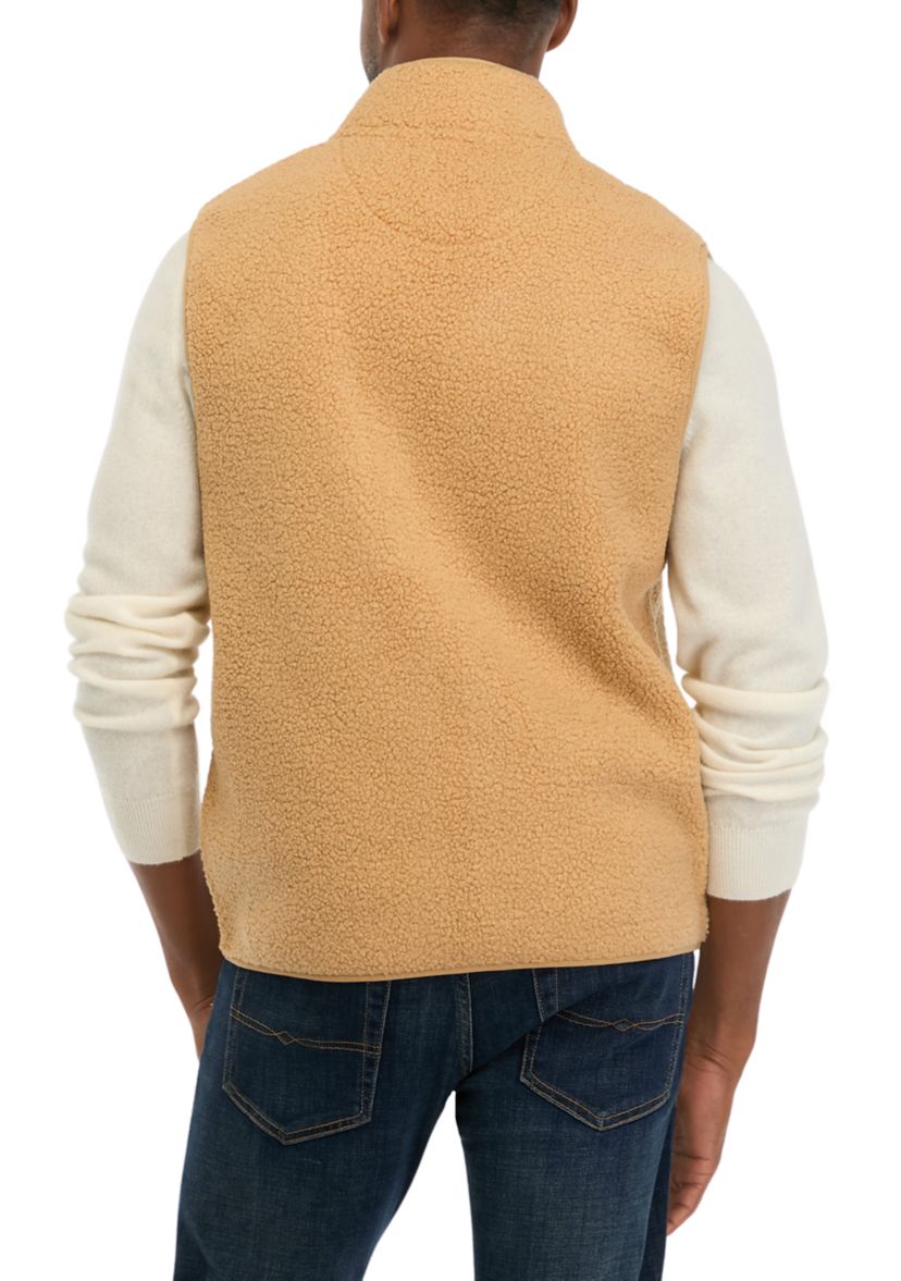 Mens Teddy Sherpa Vest 