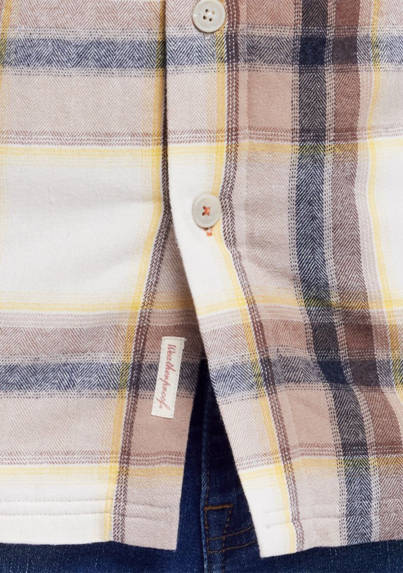 Mens Sherpa Lined Hooded Flannel Shirt Jacket