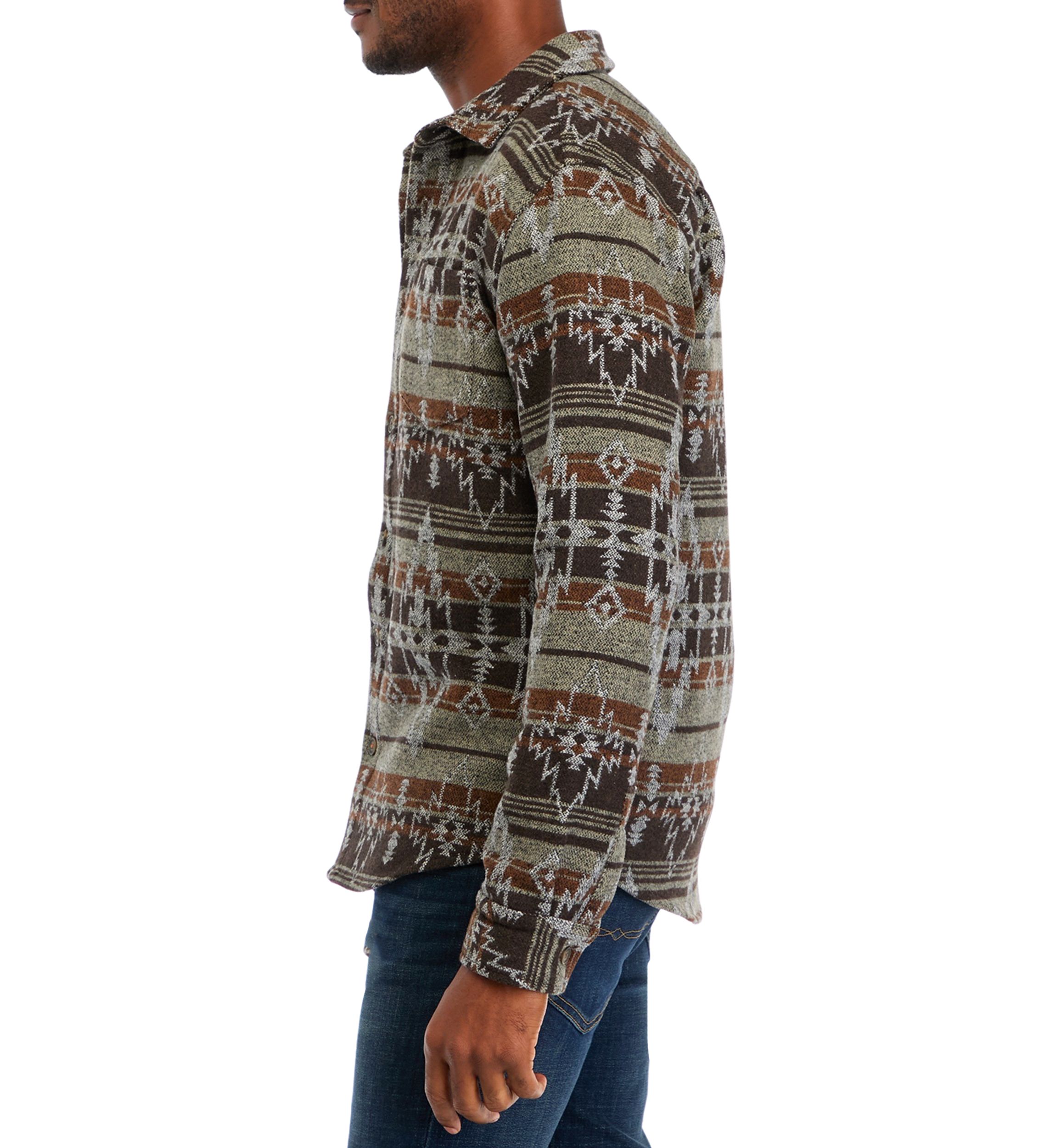 Mens Southwest Unlined Shirt Jacket