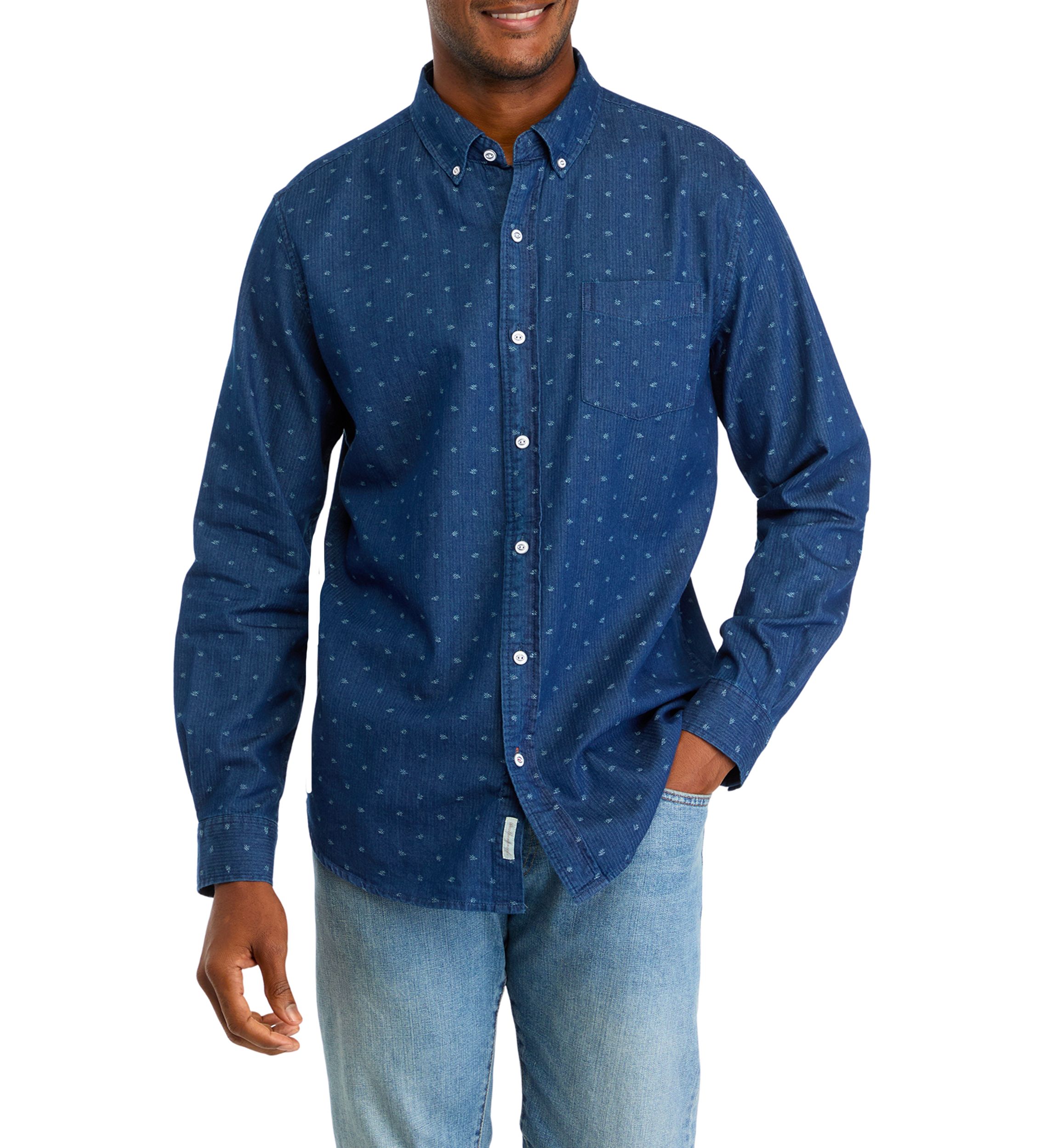 Denim Dobby Shirt