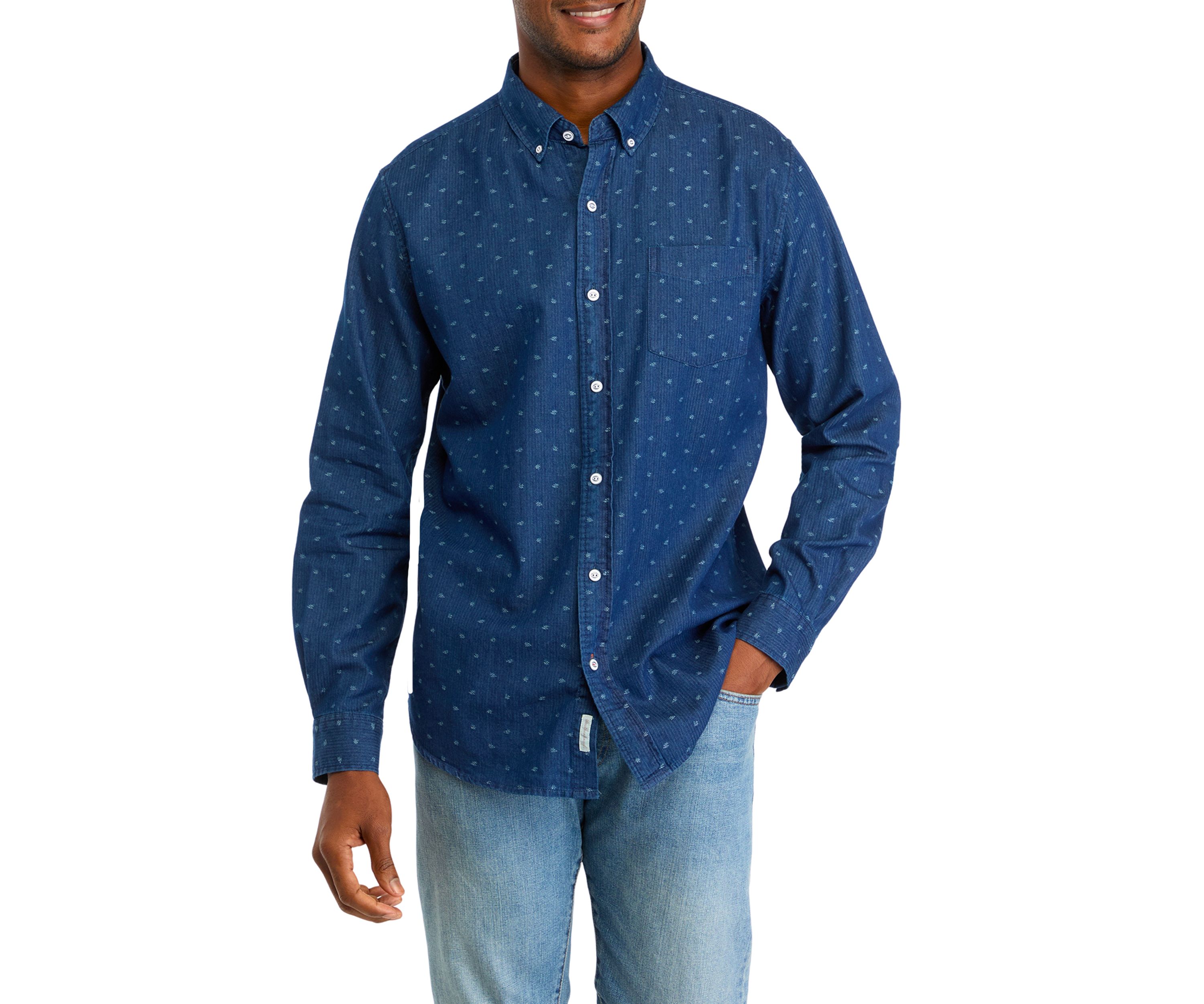 Denim Dobby Shirt