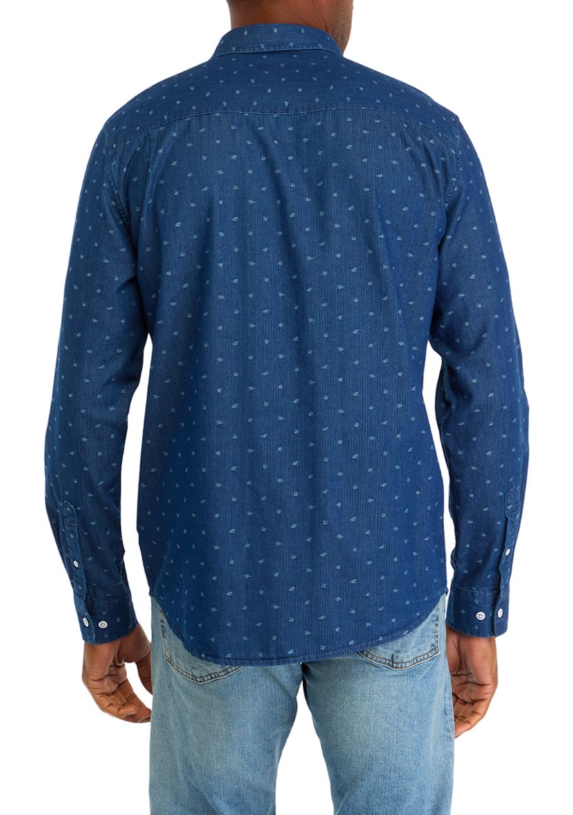 Denim Dobby Shirt