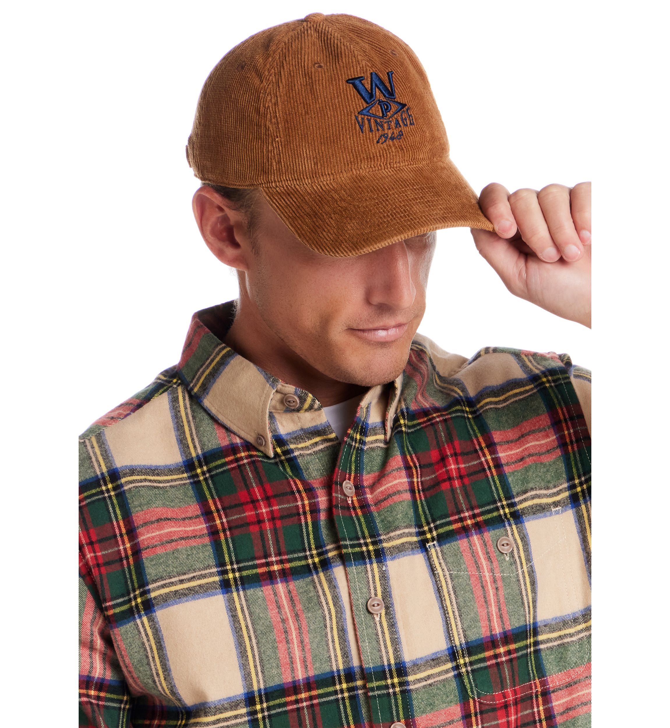 Mens Corduroy Relaxed Cap