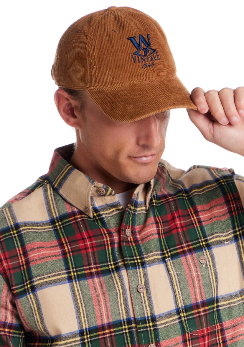 Mens Corduroy Relaxed Cap