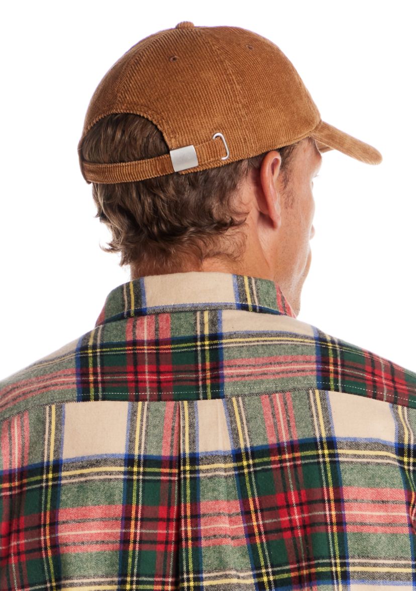 Mens Corduroy Relaxed Cap