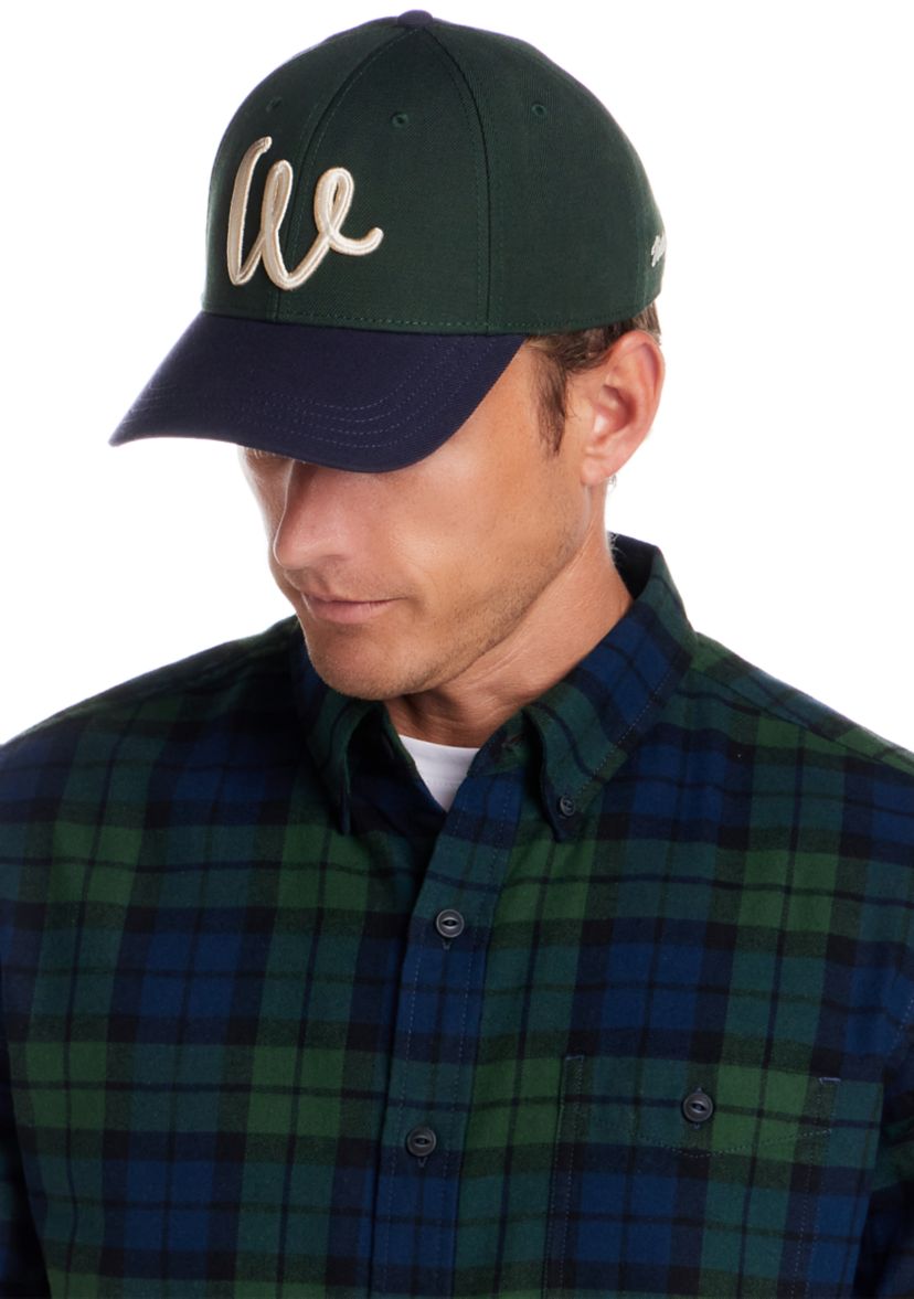 Mens Two Tone Wool Cap 