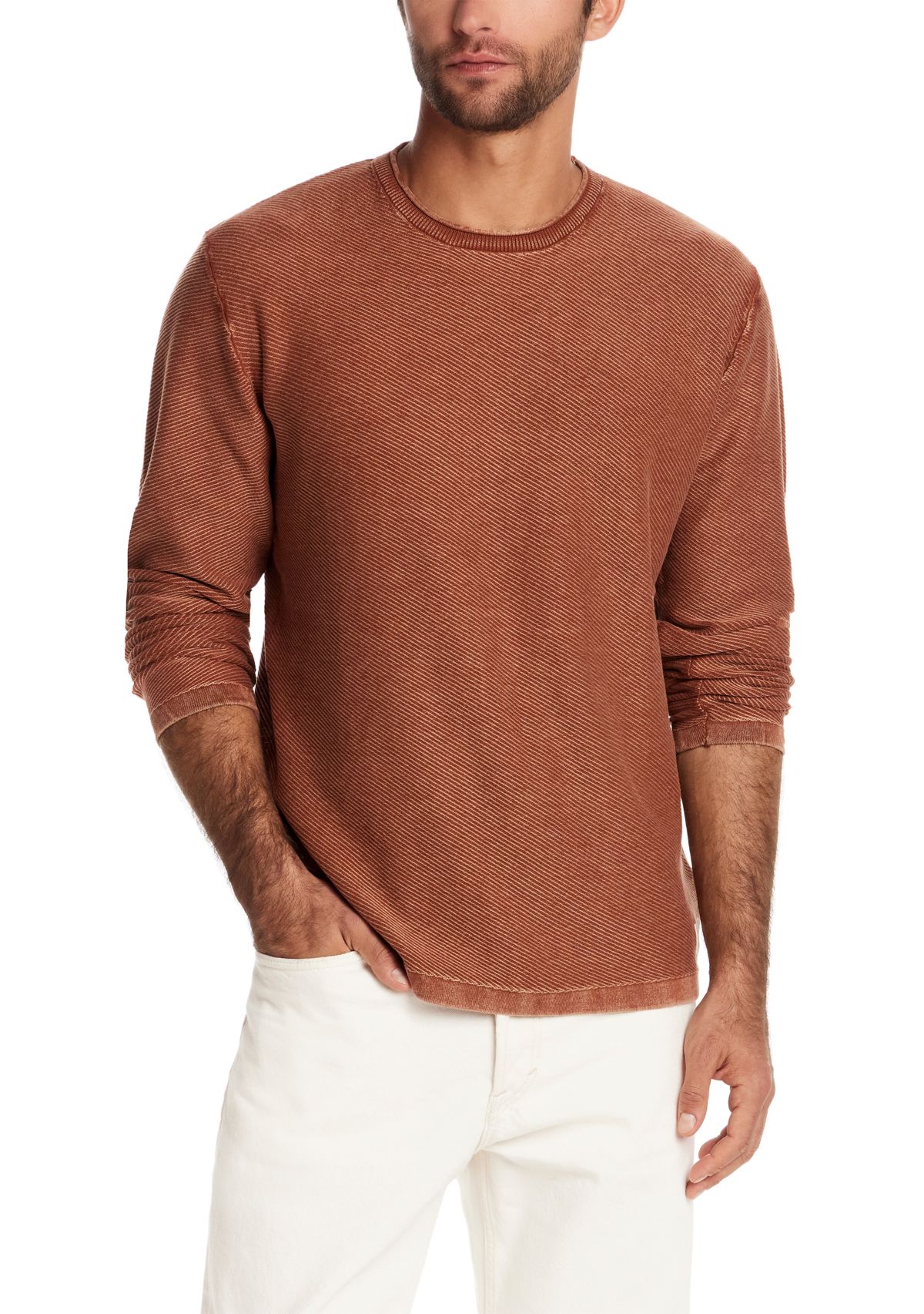  Mens Twill Stonewash Sweater