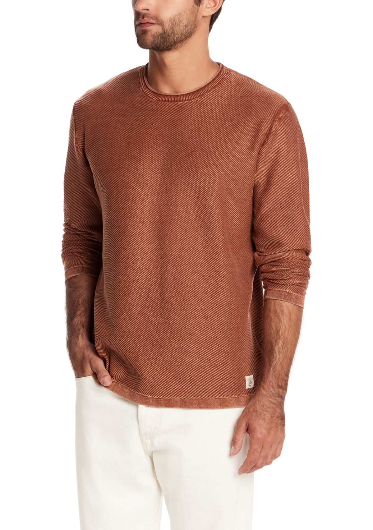  Mens Twill Stonewash Sweater