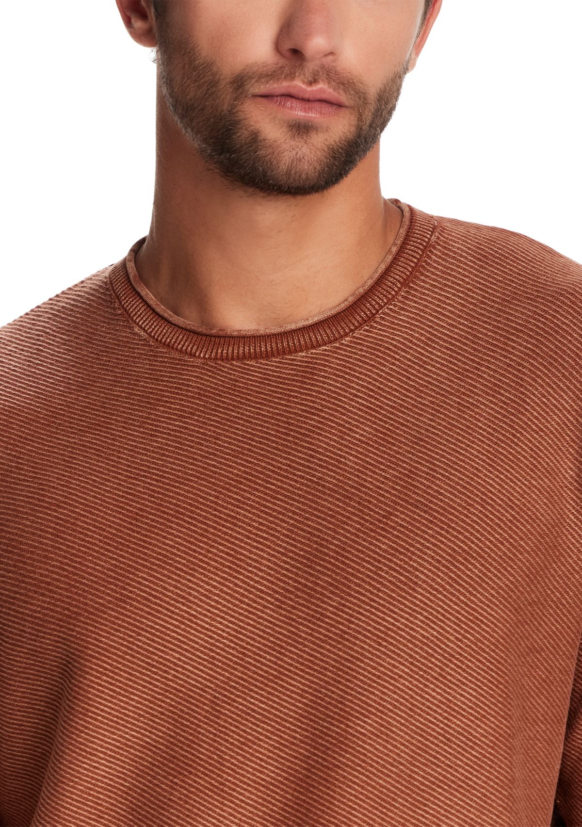  Mens Twill Stonewash Sweater