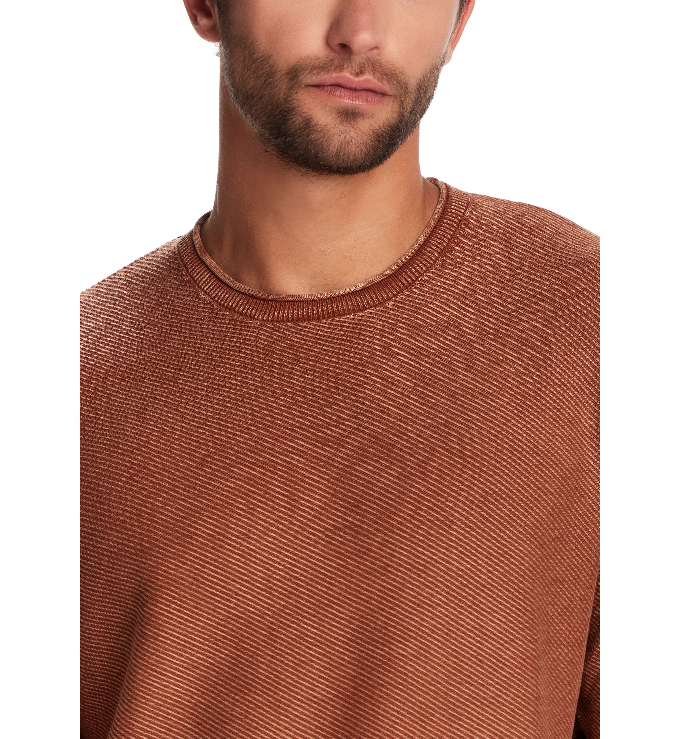  Mens Twill Stonewash Sweater
