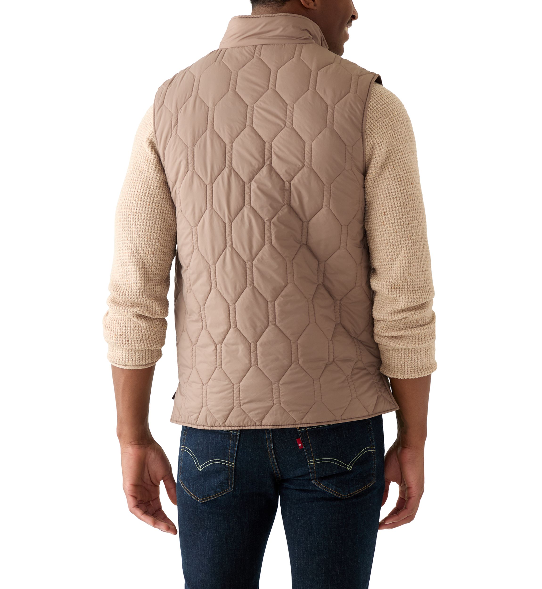 Mens Quilted Vest