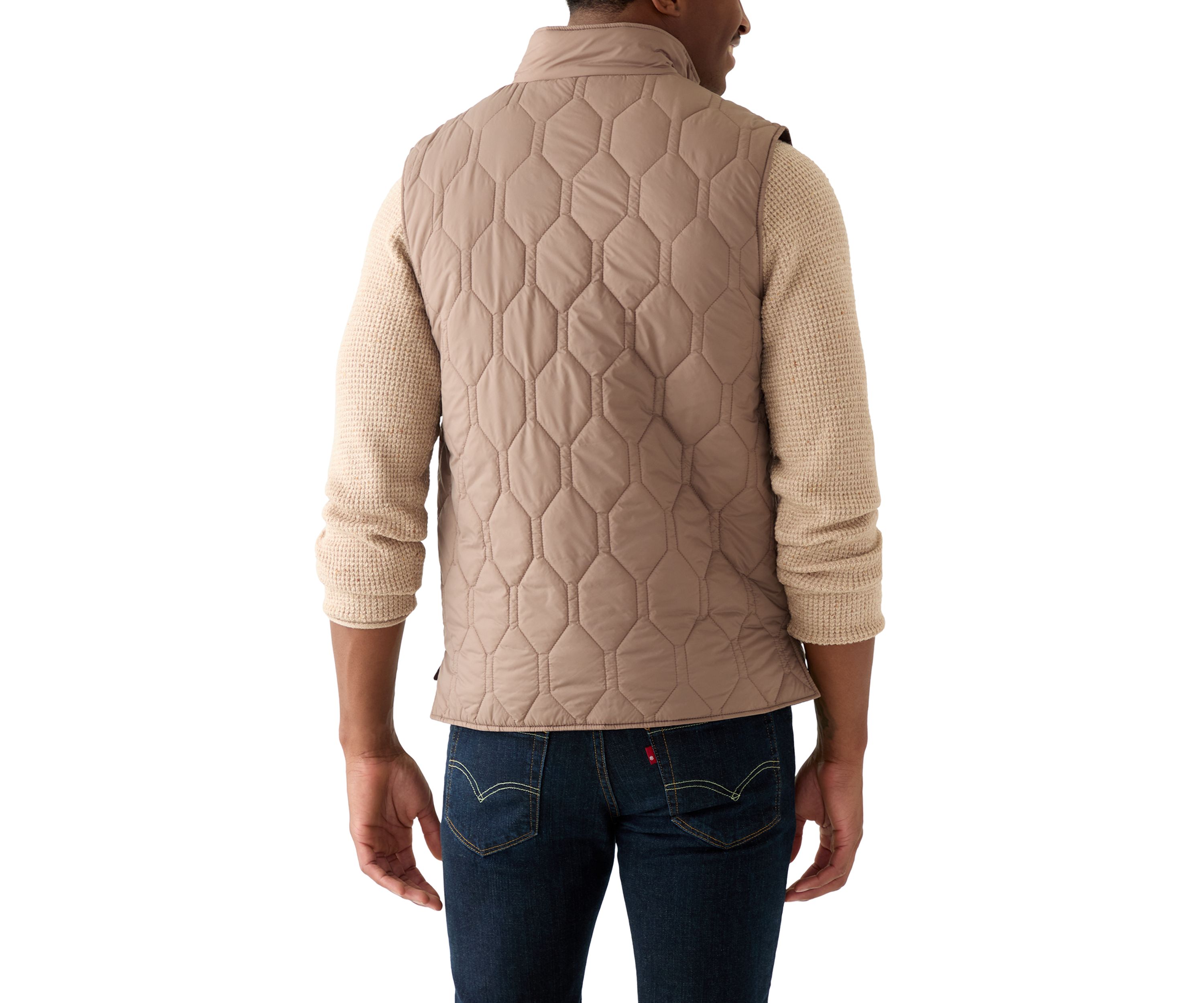 Mens Quilted Vest