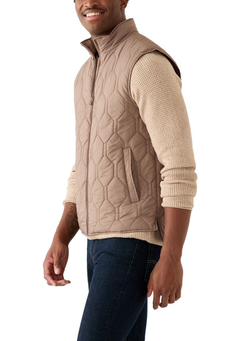 Mens Quilted Vest