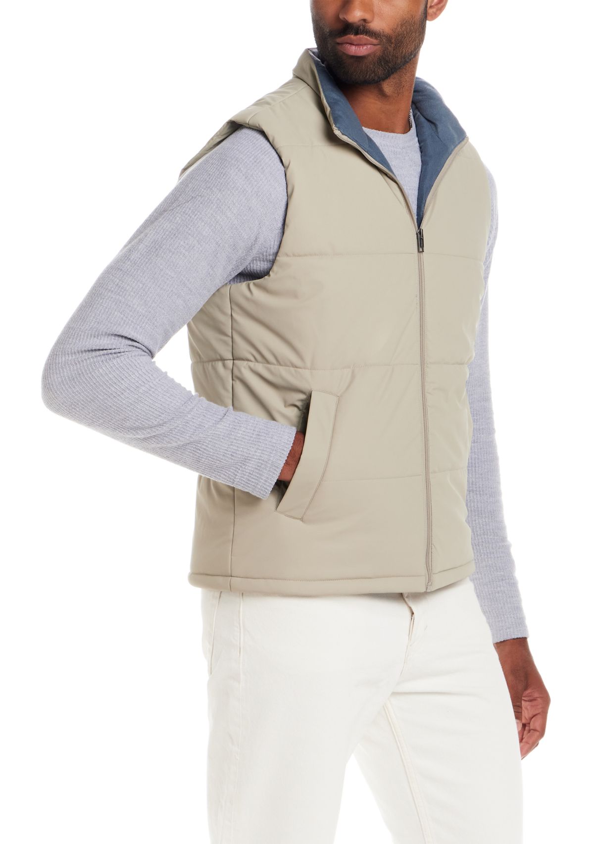 Mens Matte Puffer Jacket 