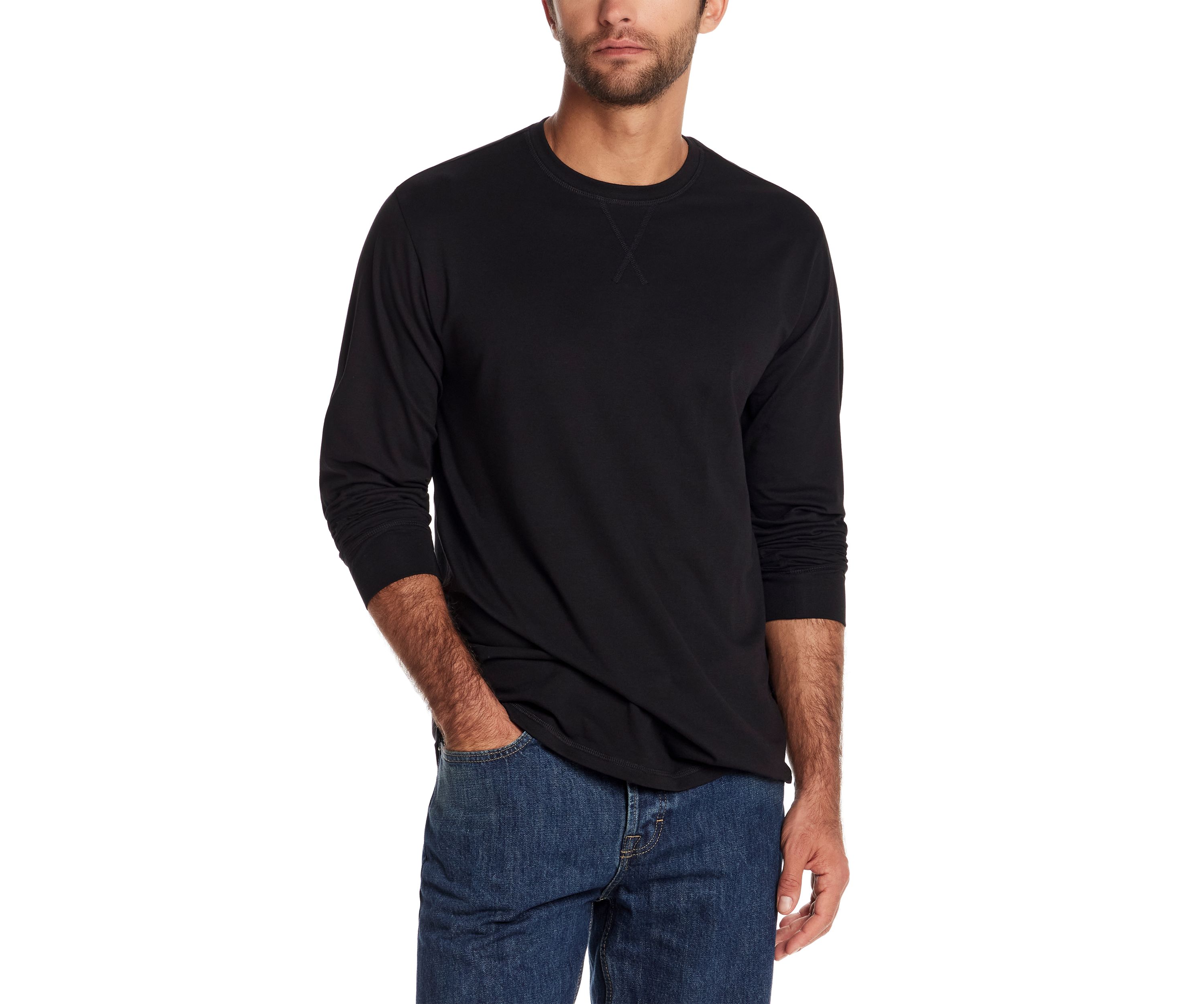 Mens Brushed Jersey Crew Neck T-Shirt