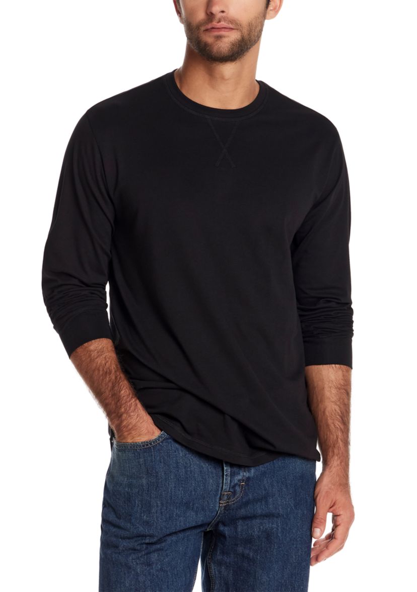 Mens Brushed Jersey Crew Neck T-Shirt