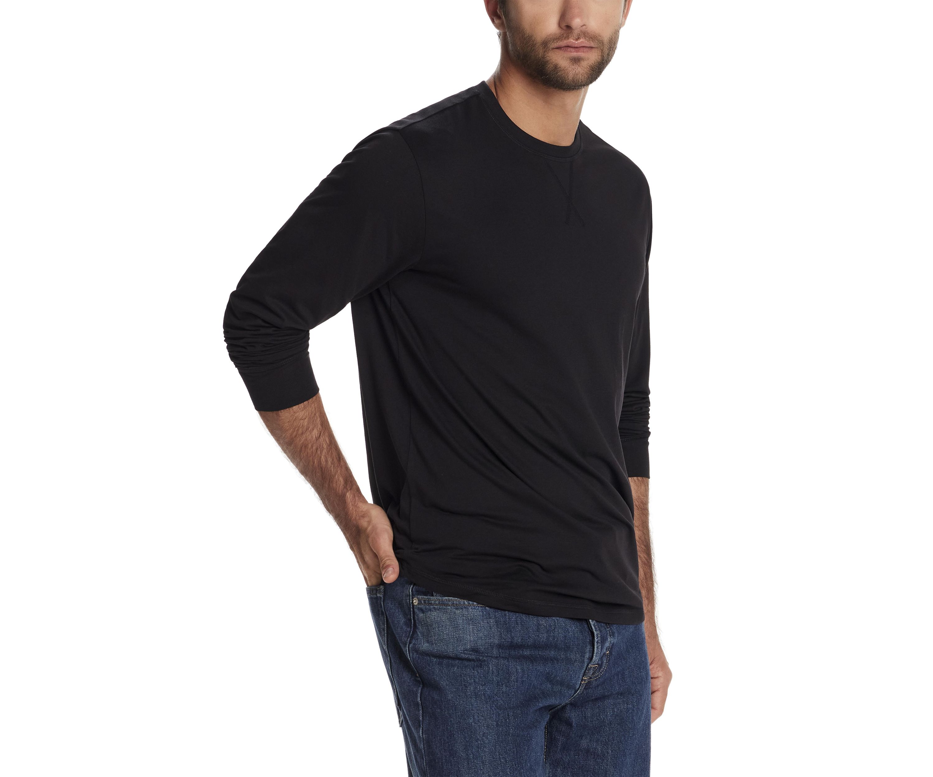 Mens Brushed Jersey Crew Neck T-Shirt