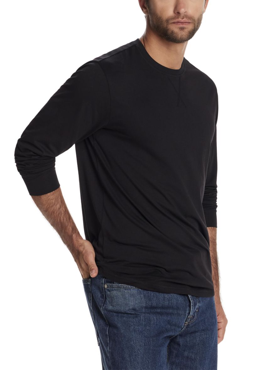 Mens Brushed Jersey Crew Neck T-Shirt
