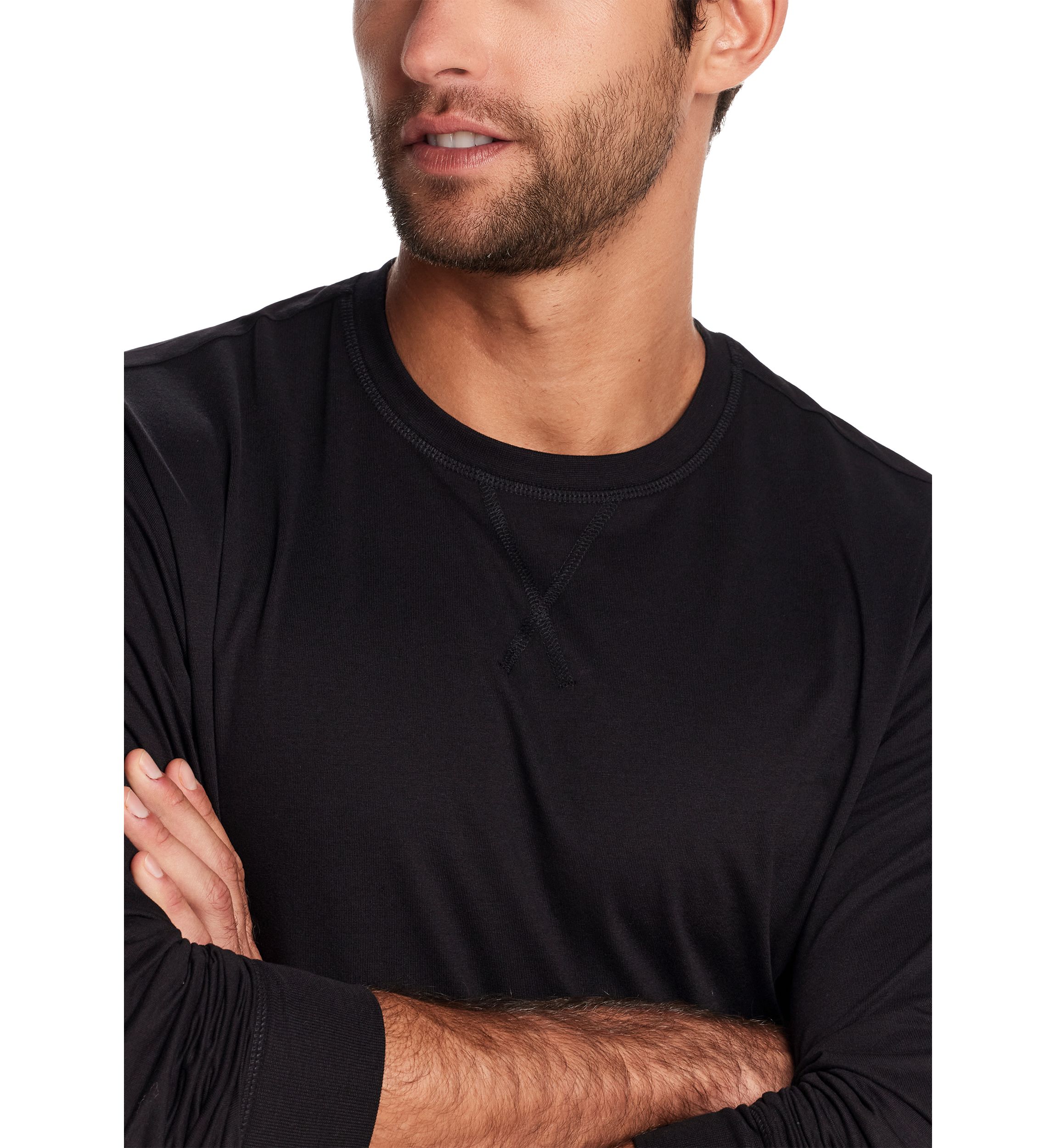 Mens Brushed Jersey Crew Neck T-Shirt