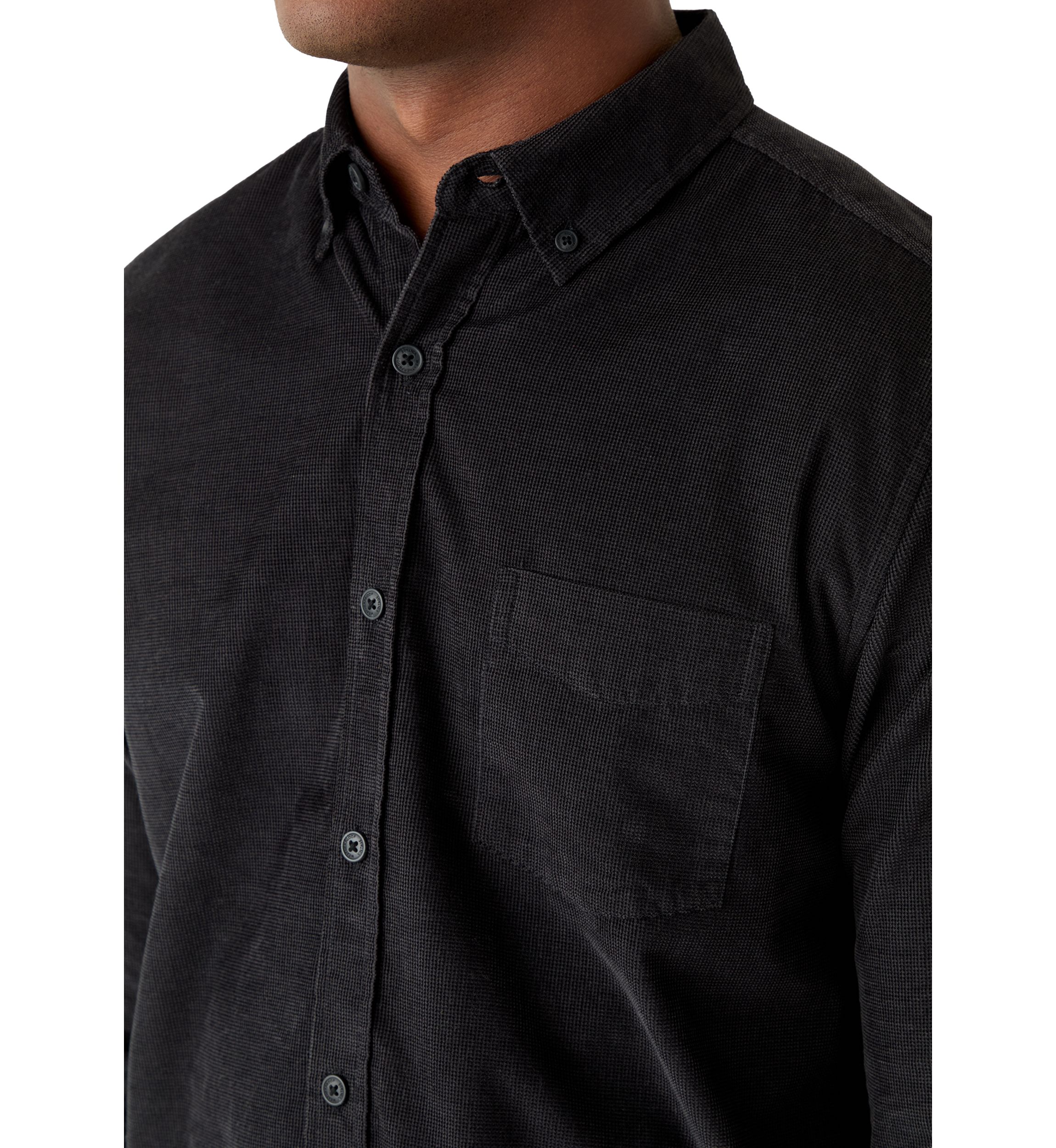Mens Solid Corduroy Shirt
