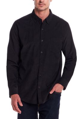 Weatherproof Vintage Men's Long Sleeve Corduroy Shirt, 2XL Regular