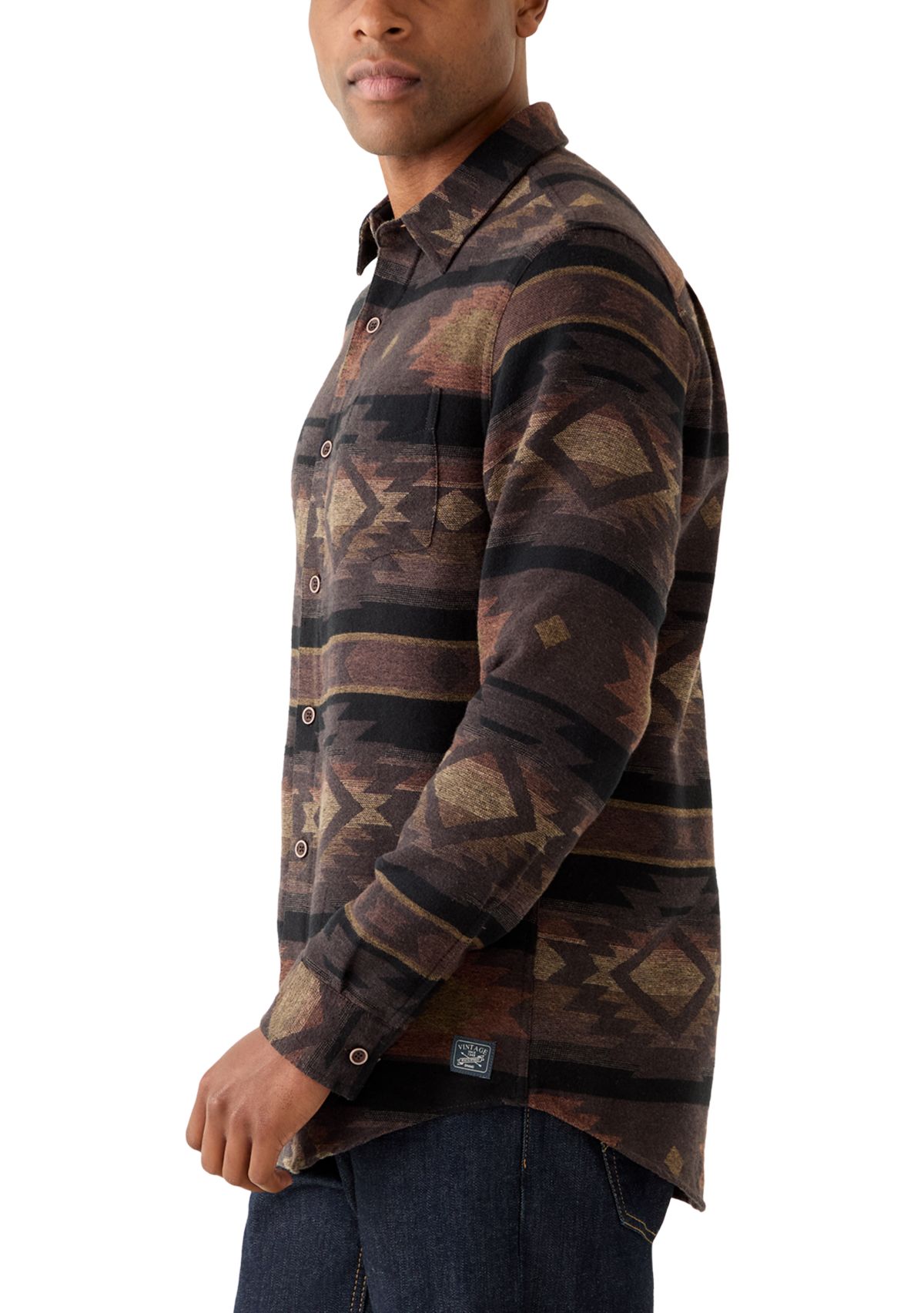Southwest Jacquard Overshirt 