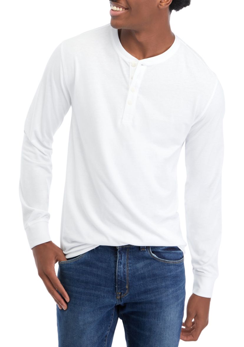 Long Sleeve Sueded Jersey T-Shirt 