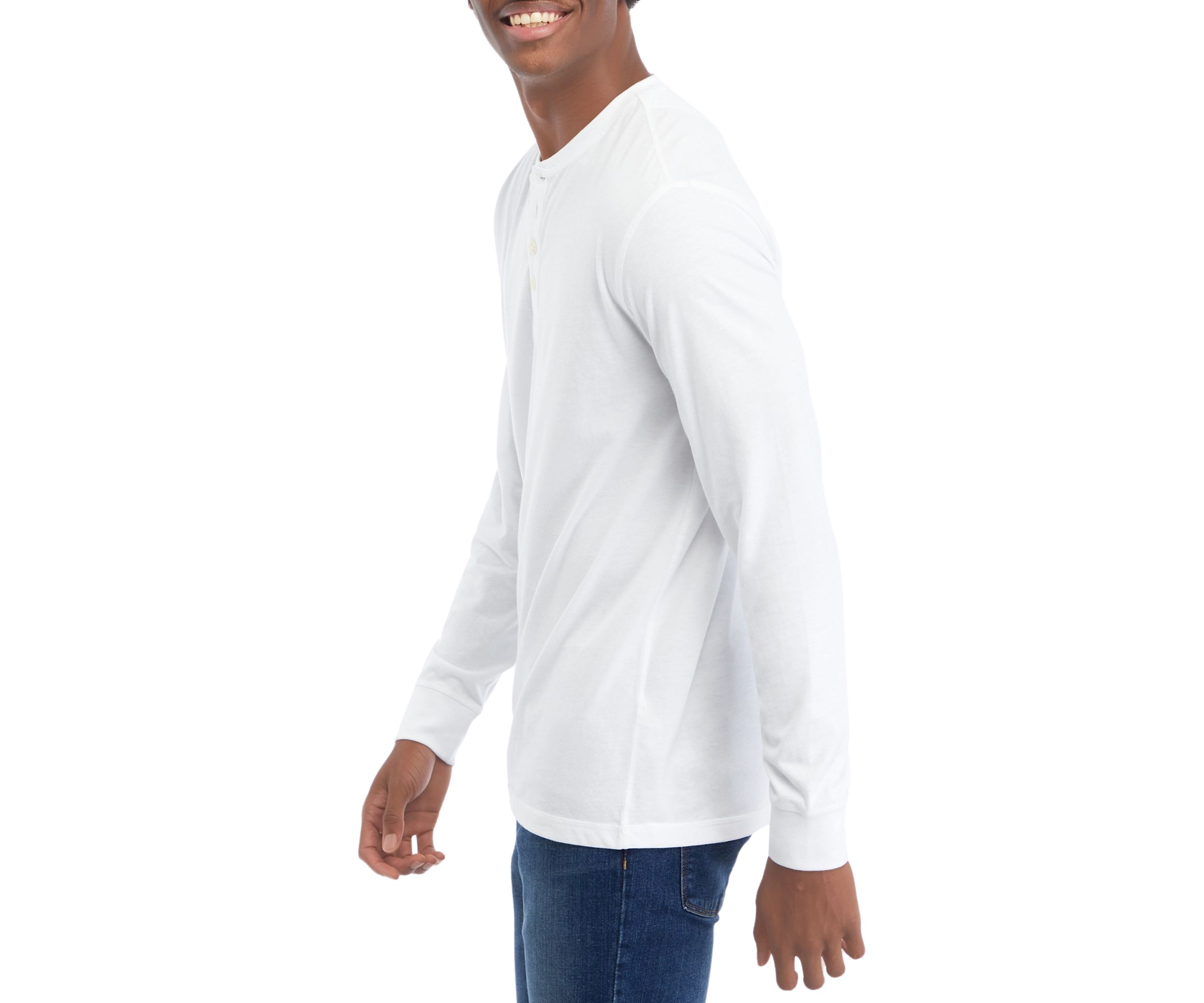Long Sleeve Sueded Jersey T-Shirt 