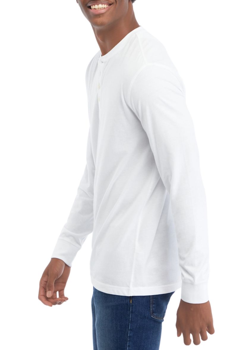 Long Sleeve Sueded Jersey T-Shirt 