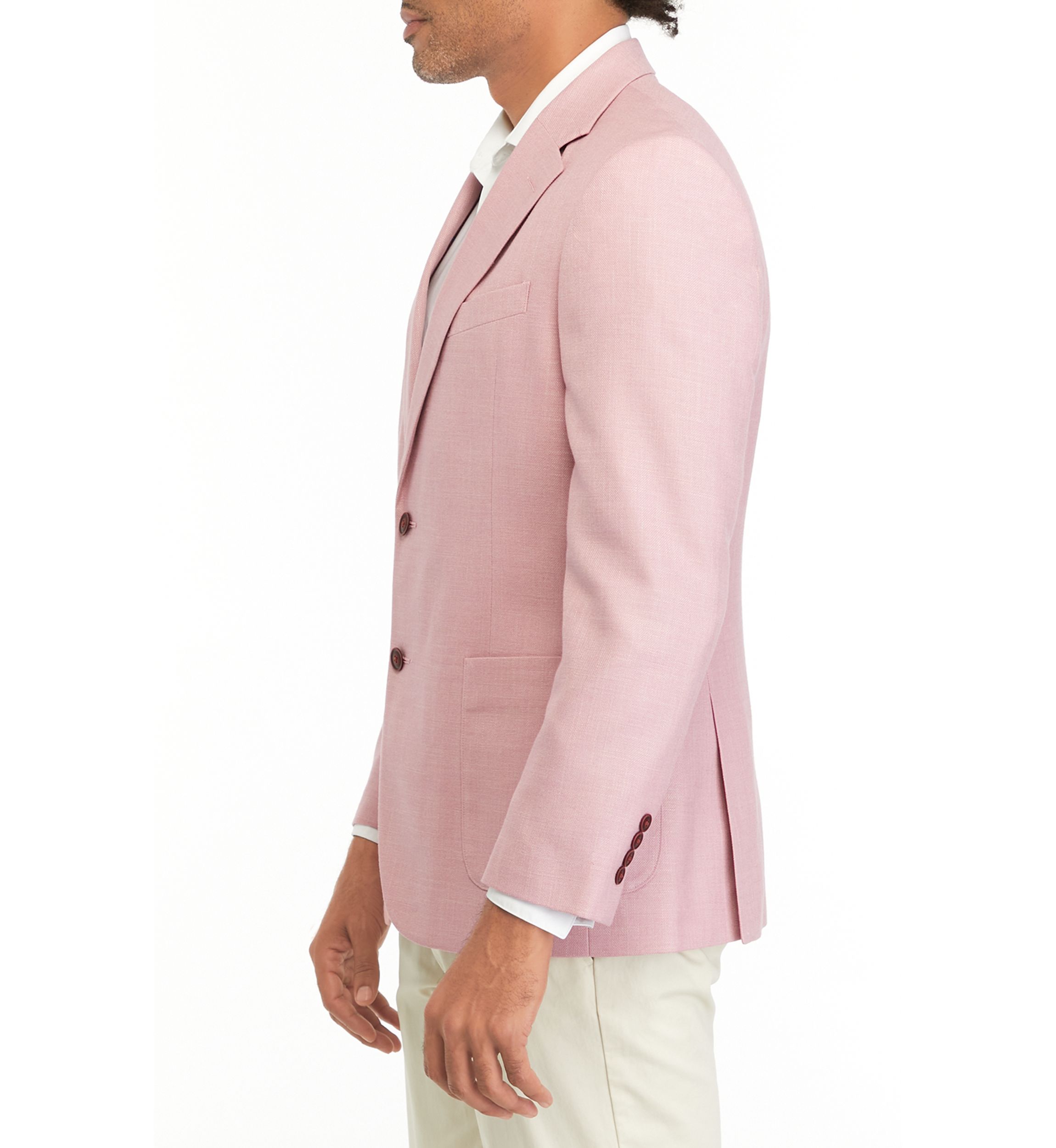 Textured Solid Sport Coat
