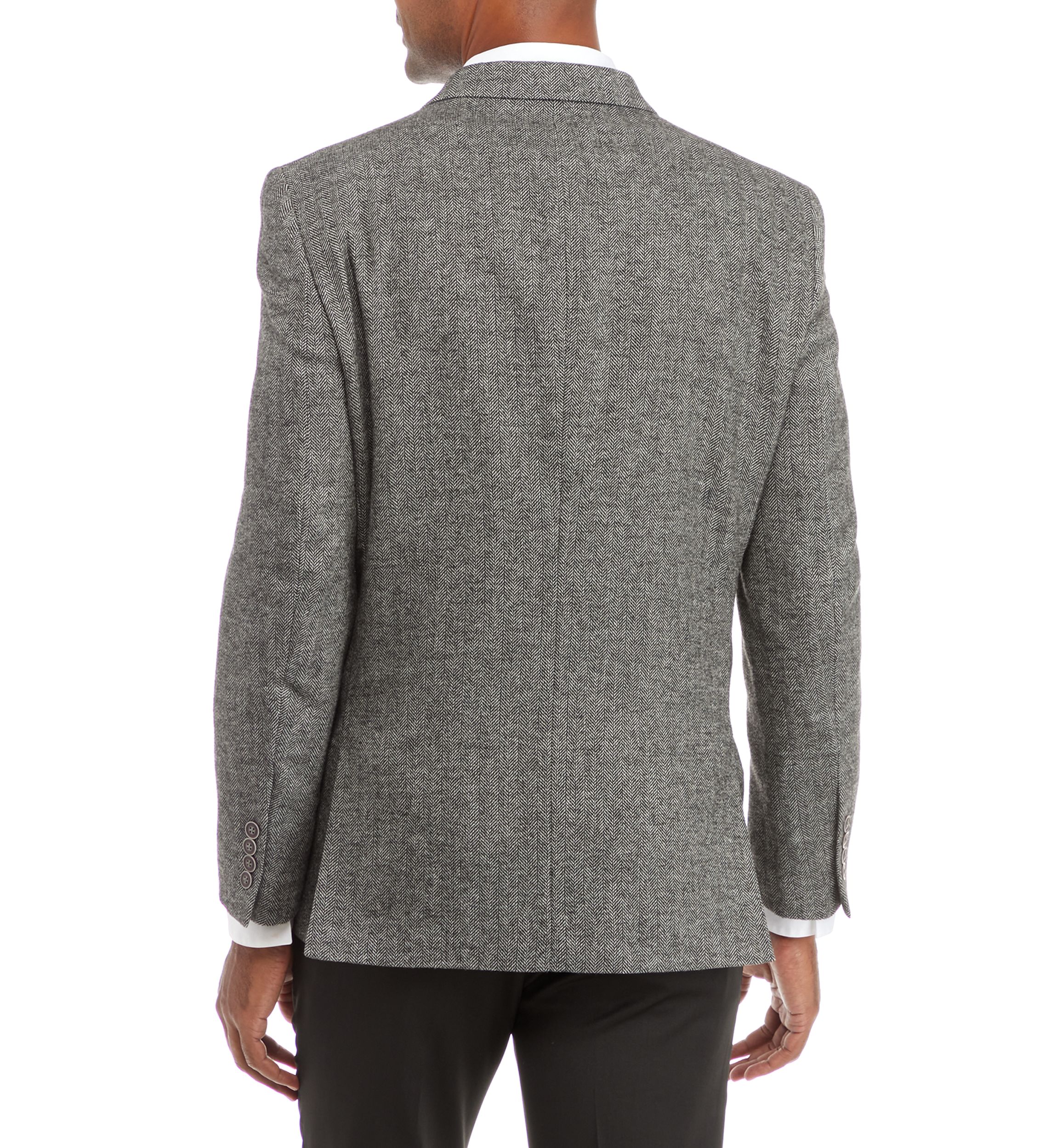 Modern Fit Herringbone Sportcoat