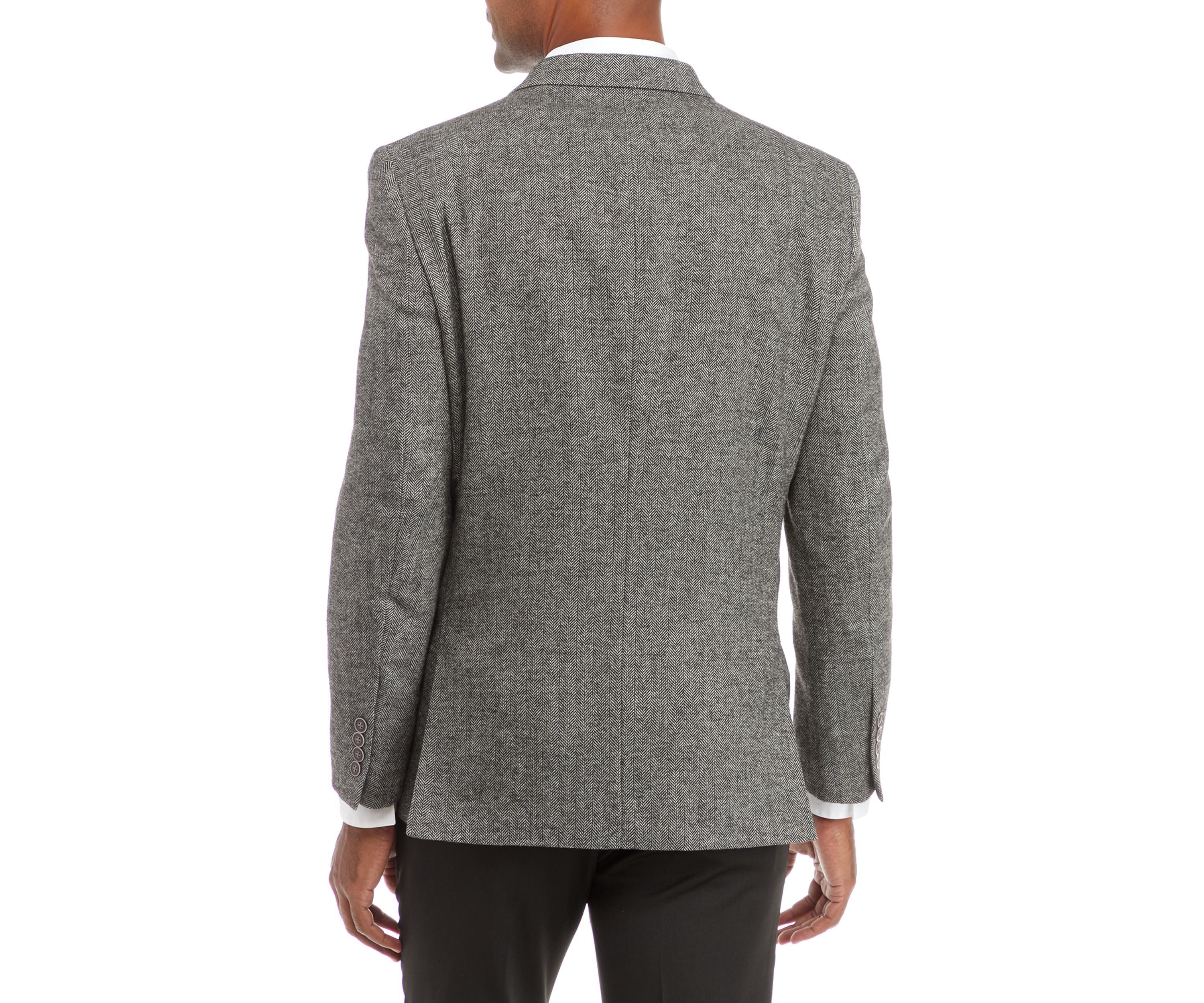Modern Fit Herringbone Sportcoat