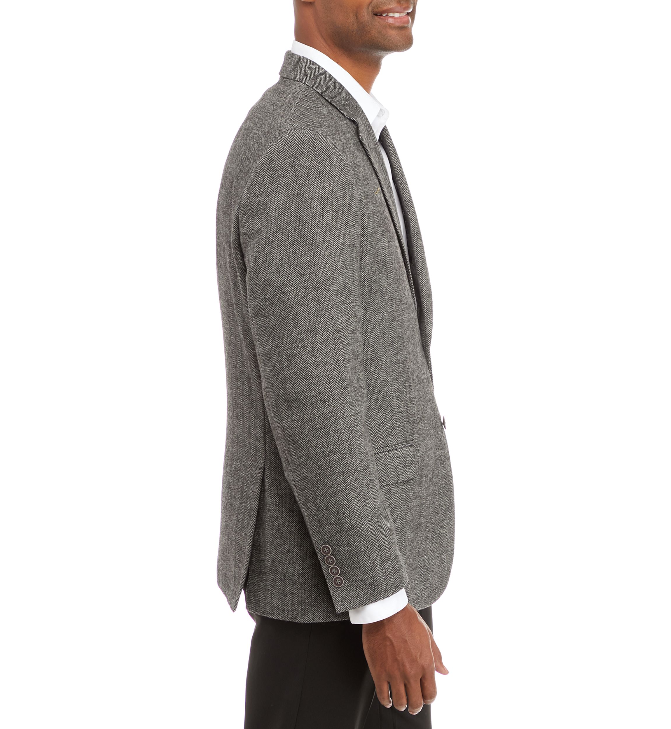 Modern Fit Herringbone Sportcoat