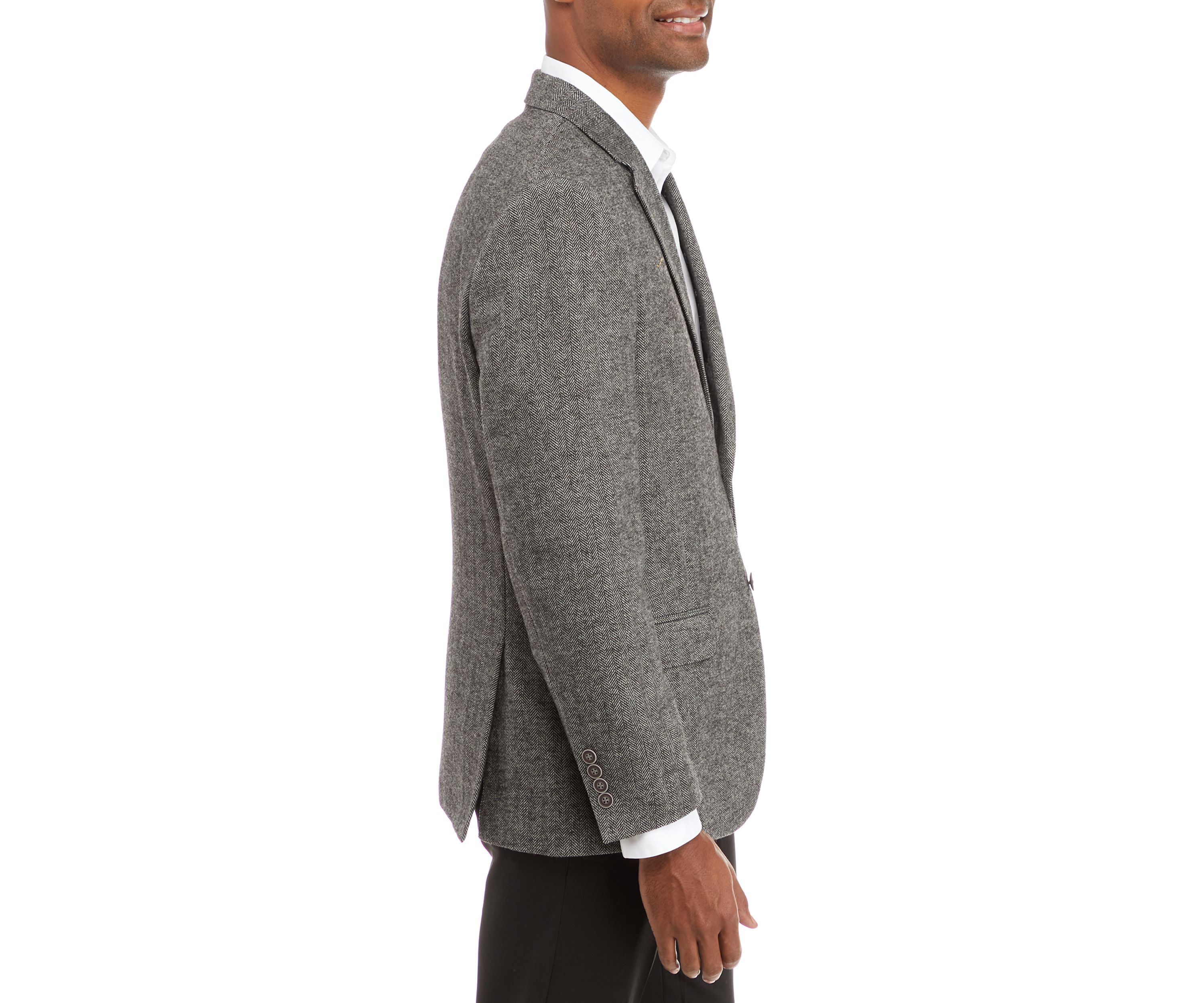 Modern Fit Herringbone Sportcoat