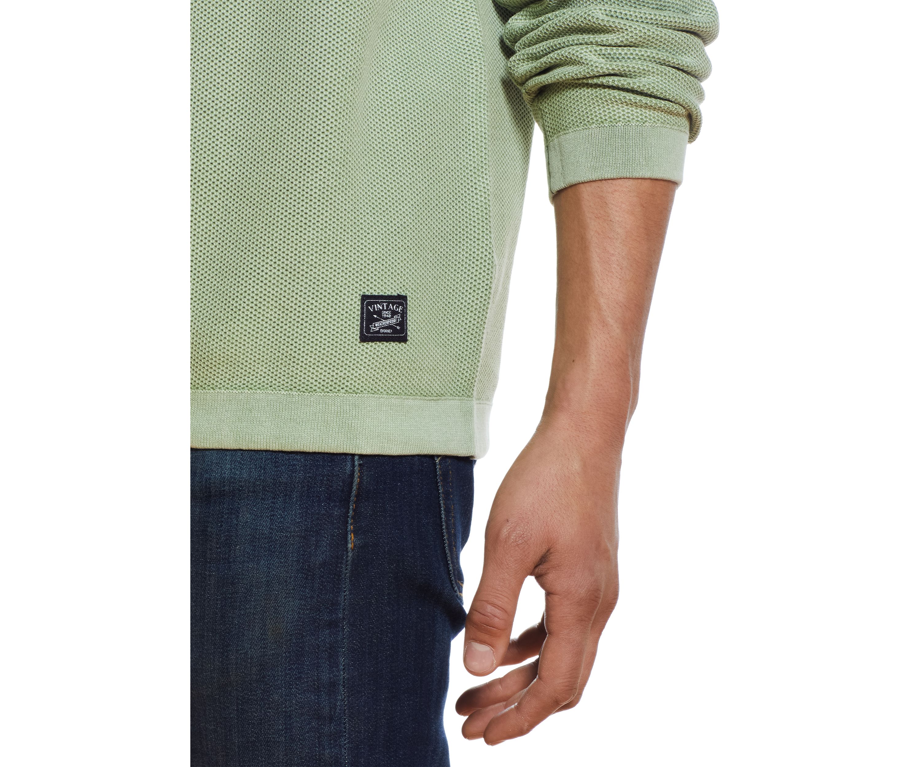 Mens Weathered Wear Sweater