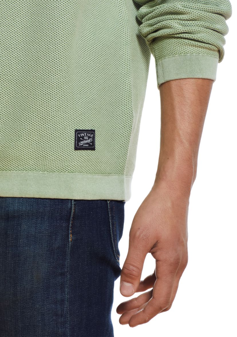 Mens Weathered Wear Sweater