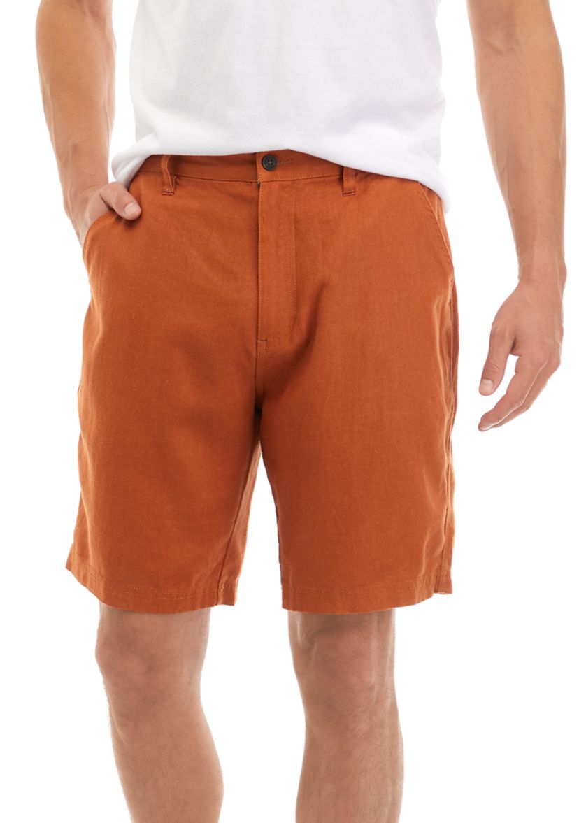 9 Inch Layer/Rayon Shorts
