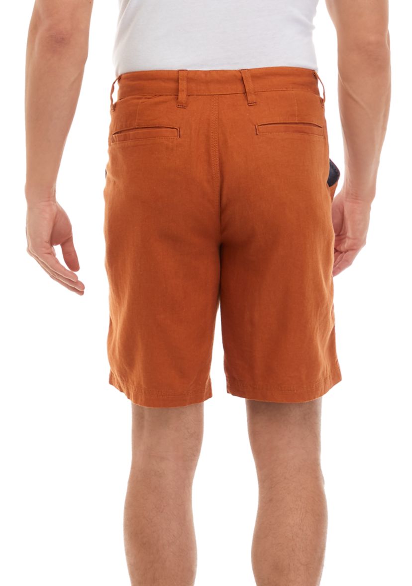 9 Inch Layer/Rayon Shorts