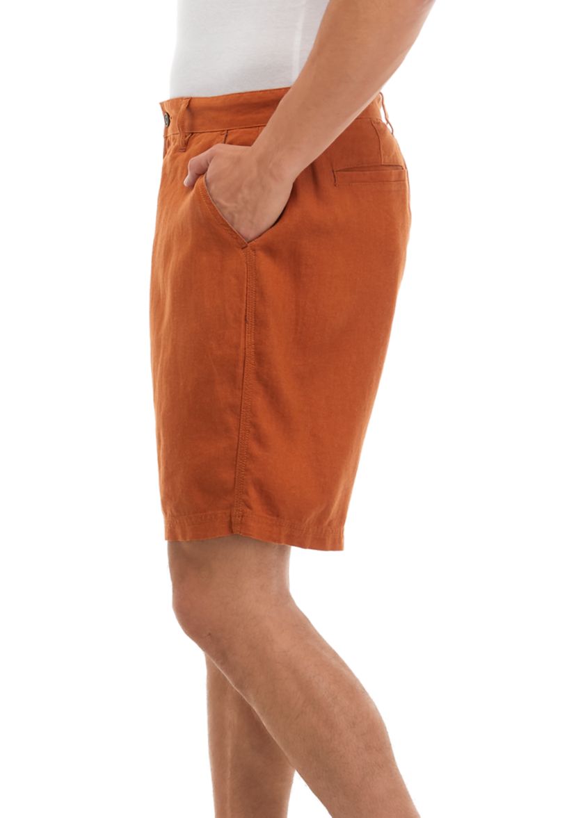 9 Inch Layer/Rayon Shorts