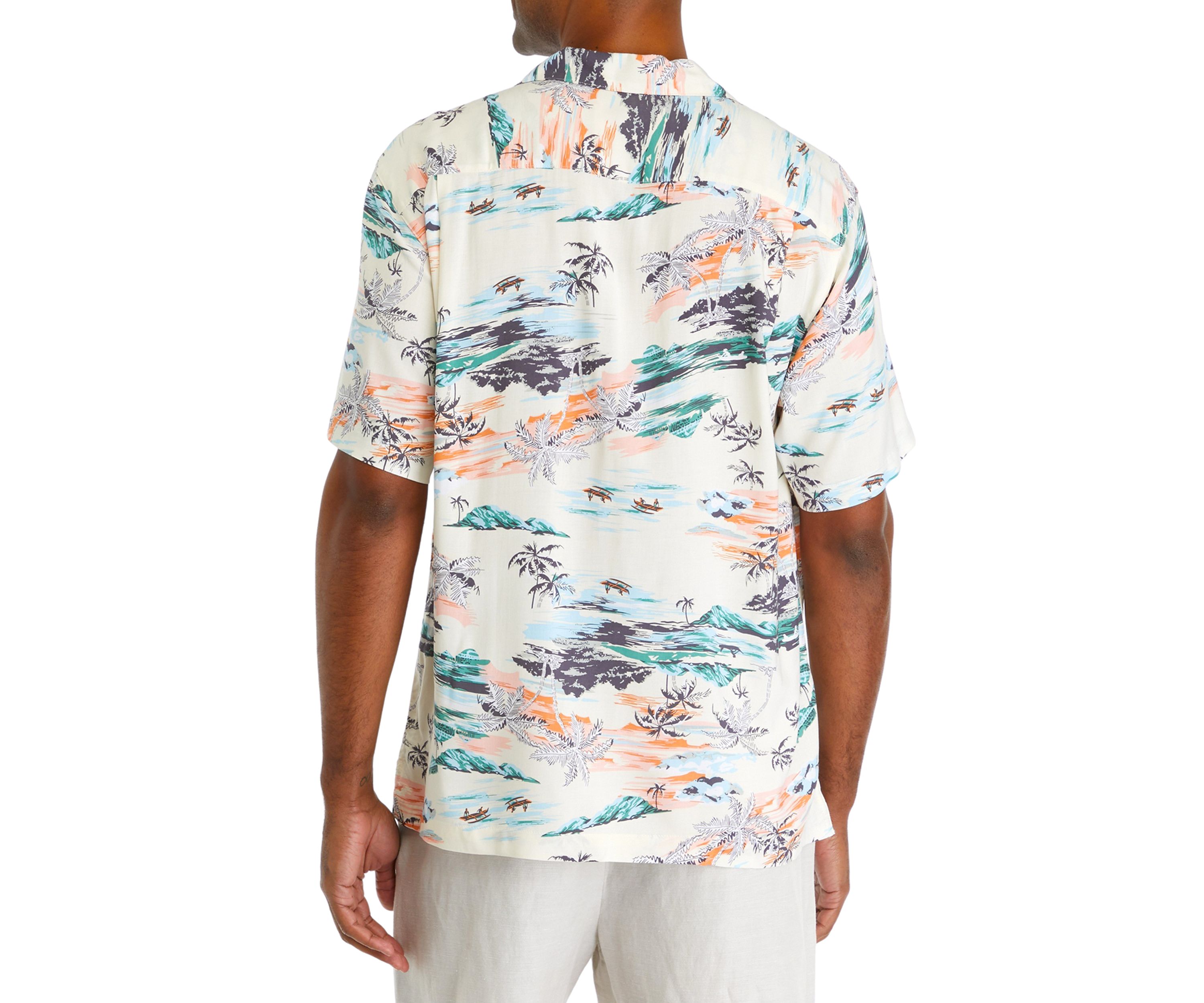 Printed Camp Shirt 