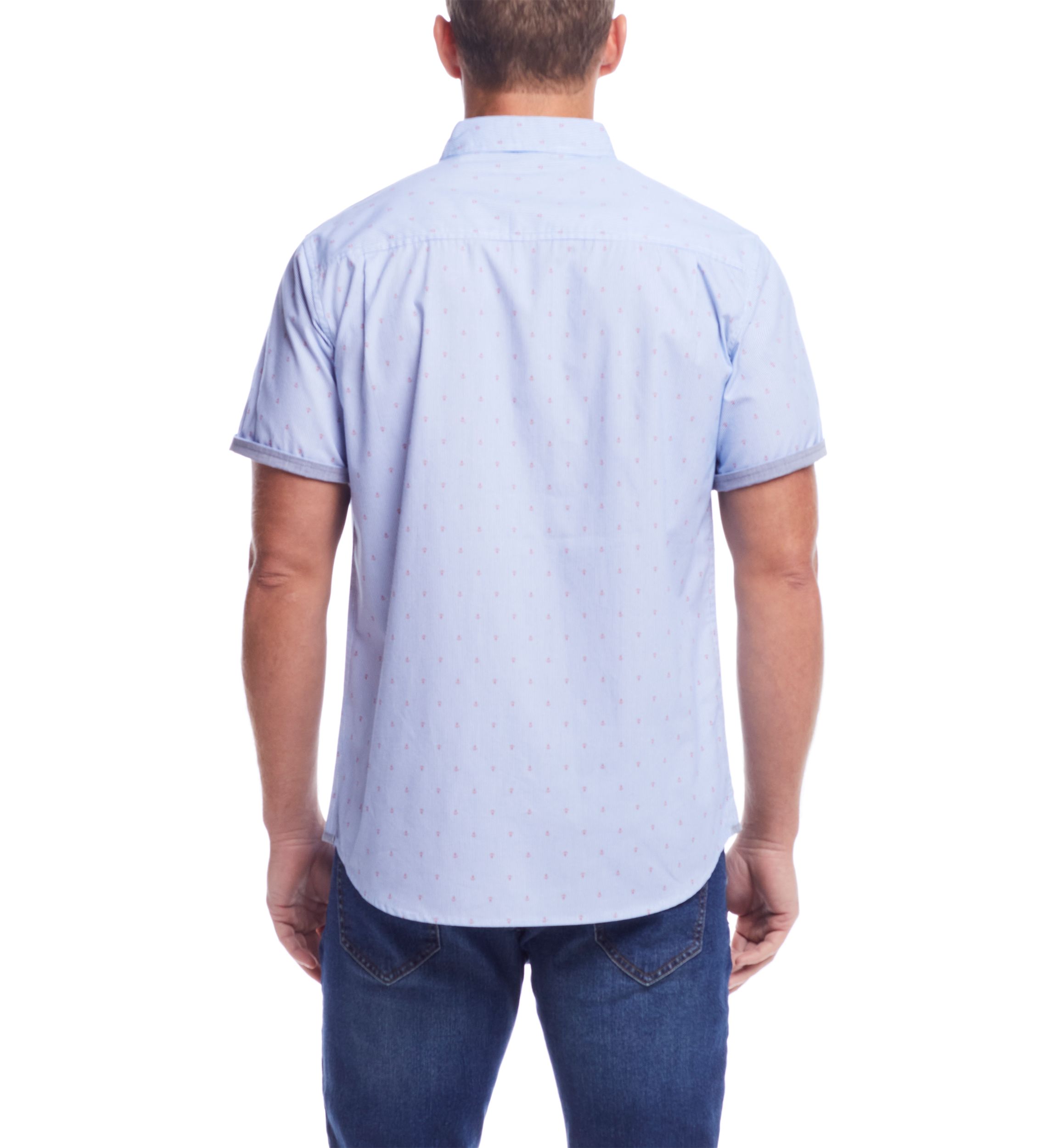 Short Sleeve Cotton Poplin Shirt