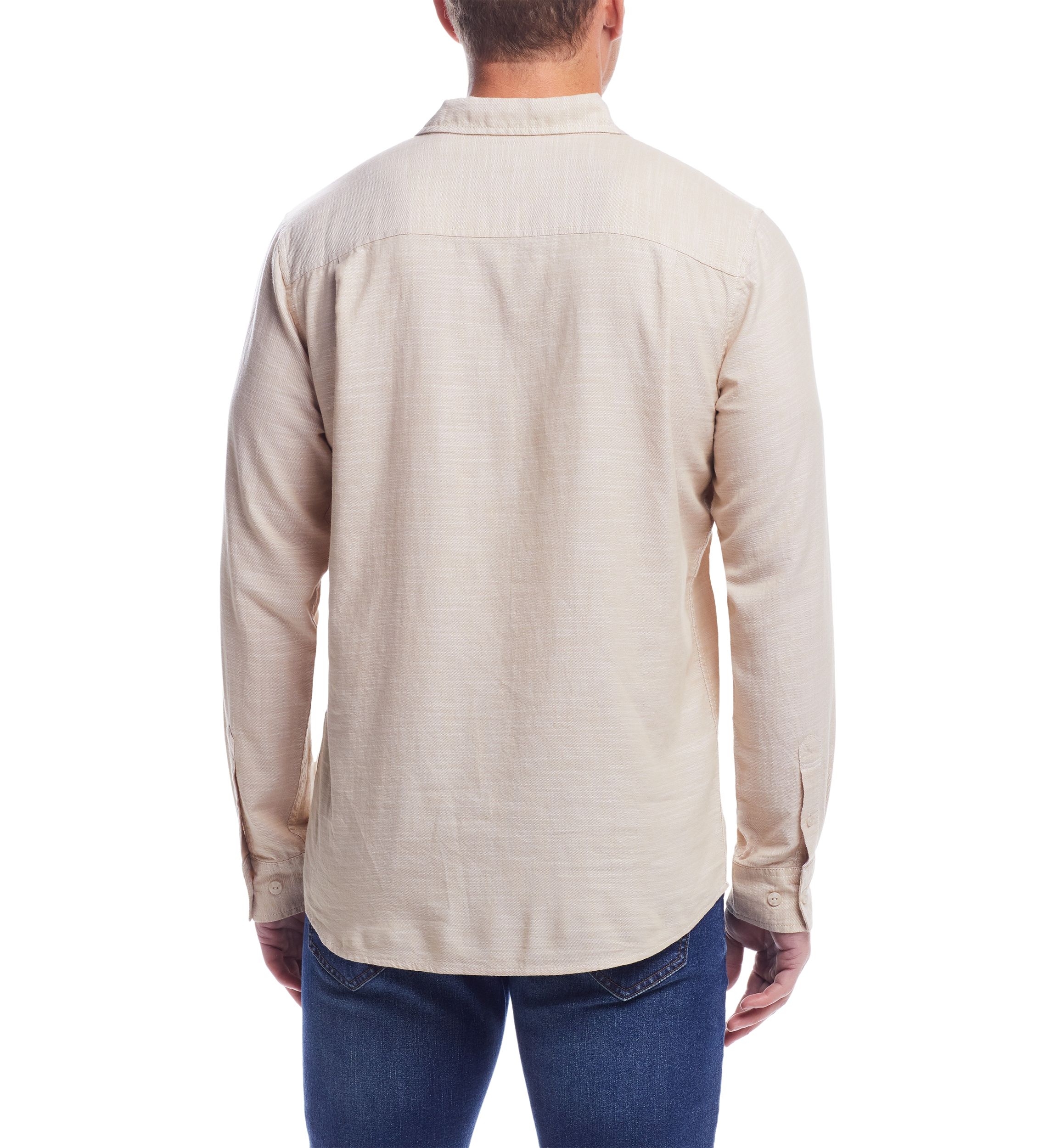 Mens Solid Country Twill Shirt 