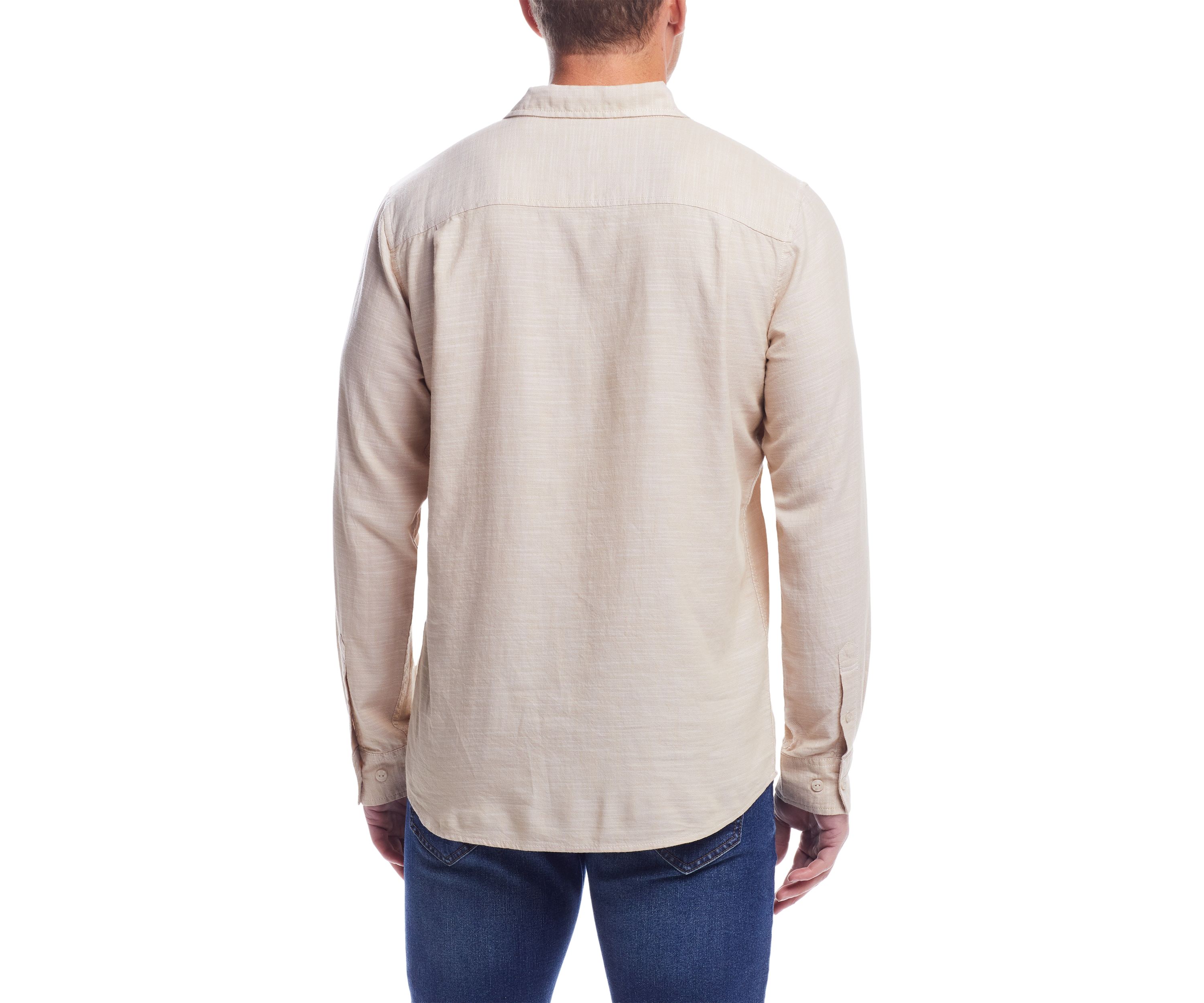 Mens Solid Country Twill Shirt 