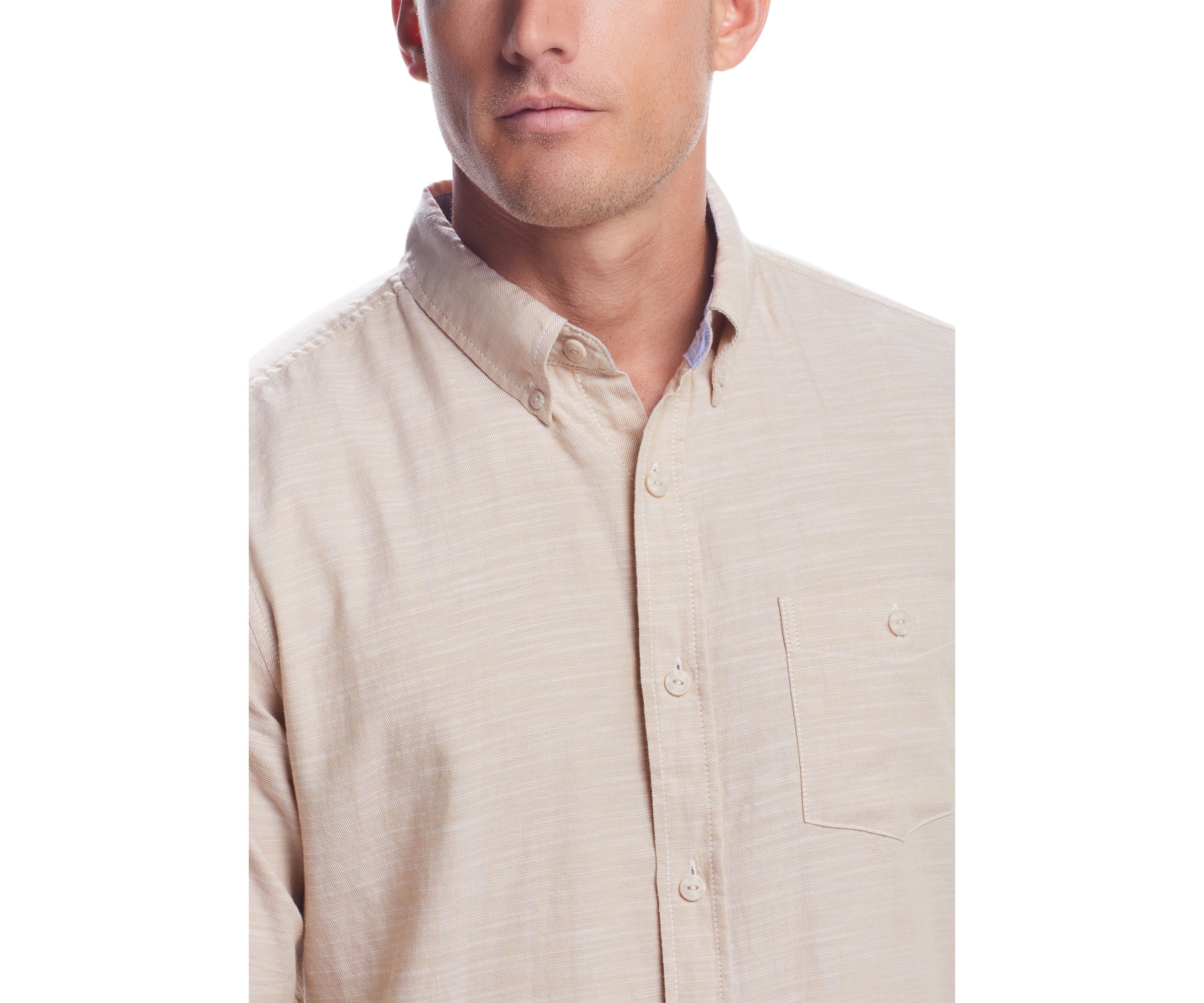 Mens Solid Country Twill Shirt 