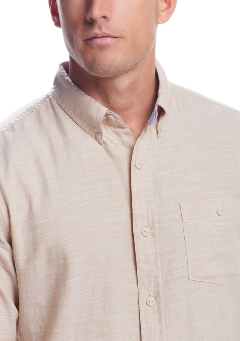 Mens Solid Country Twill Shirt 