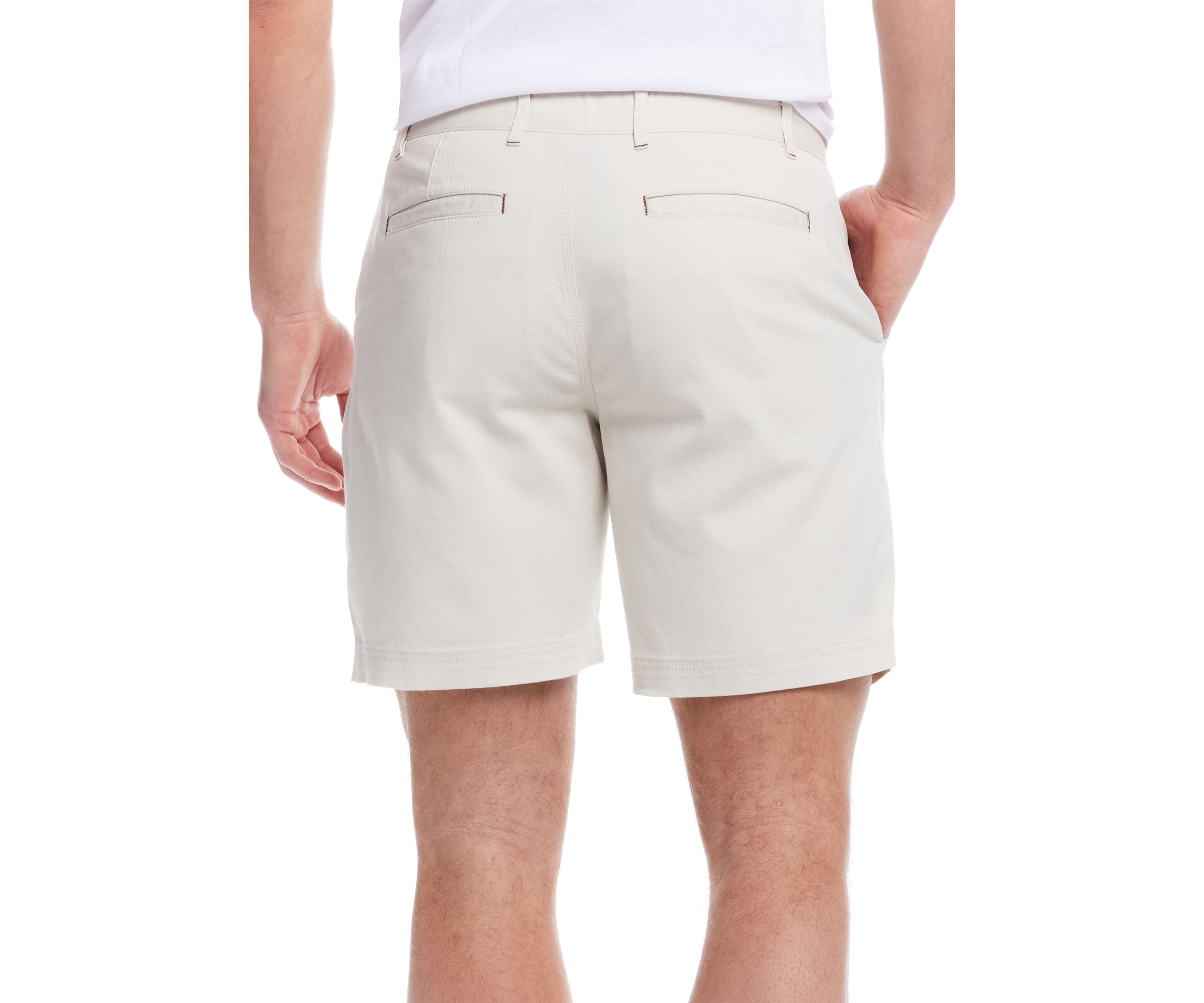 Mens Cotton Twill Stretch Shorts