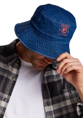 Weatherproof Vintage Men's Denim Bucket Hat